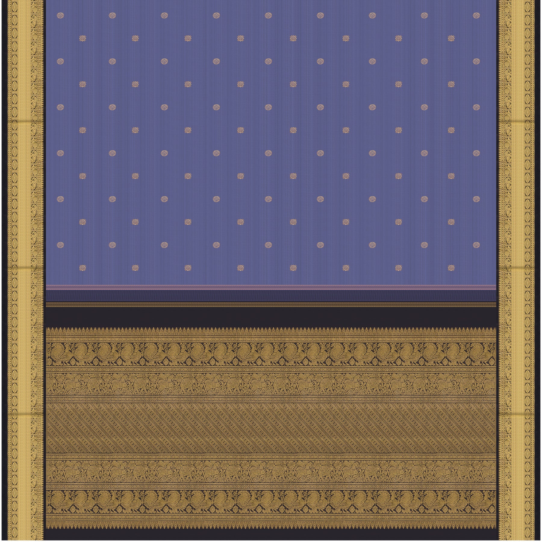 Kanakavalli Kanjivaram Silk Sari 25-109-HS001-09842 - Full View