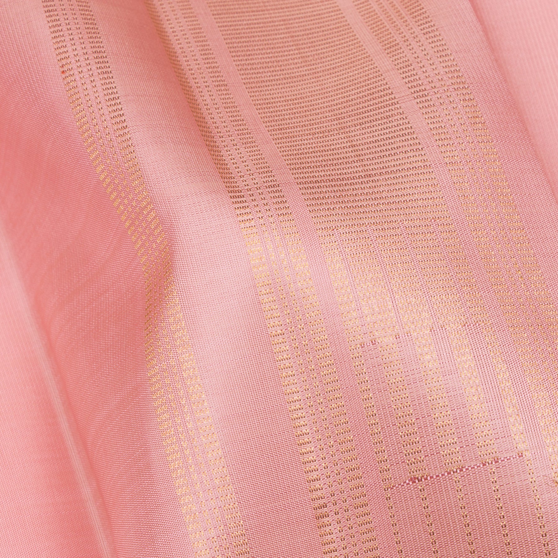 Kanakavalli Kanjivaram Silk Angavastram CO-ORD 25-110-AF001-00560 - Detailed Fabric View