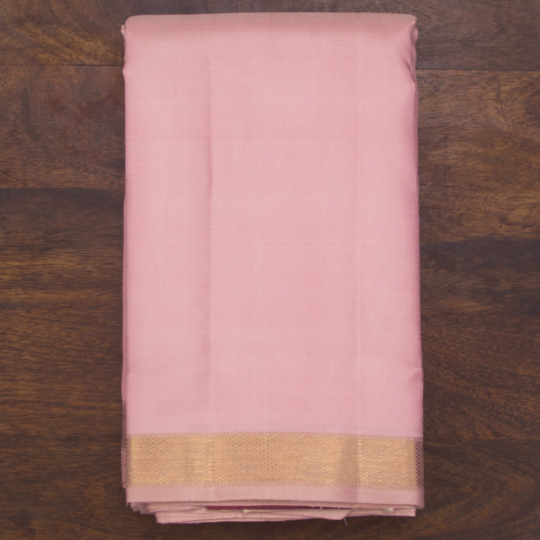 Kanakavalli Kanjivaram Silk Angavastram CO-ORD 25-110-AF001-01327 - Folded View