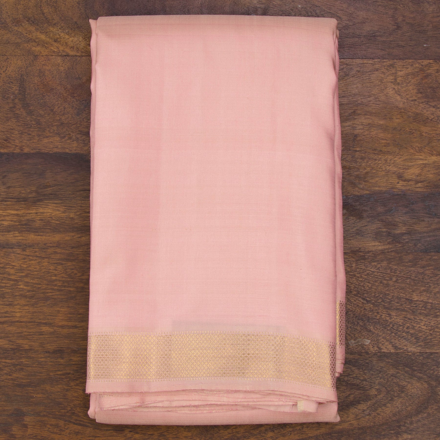 Kanakavalli Kanjivaram Silk Angavastram CO-ORD 25-110-AF001-01970 - Folded View