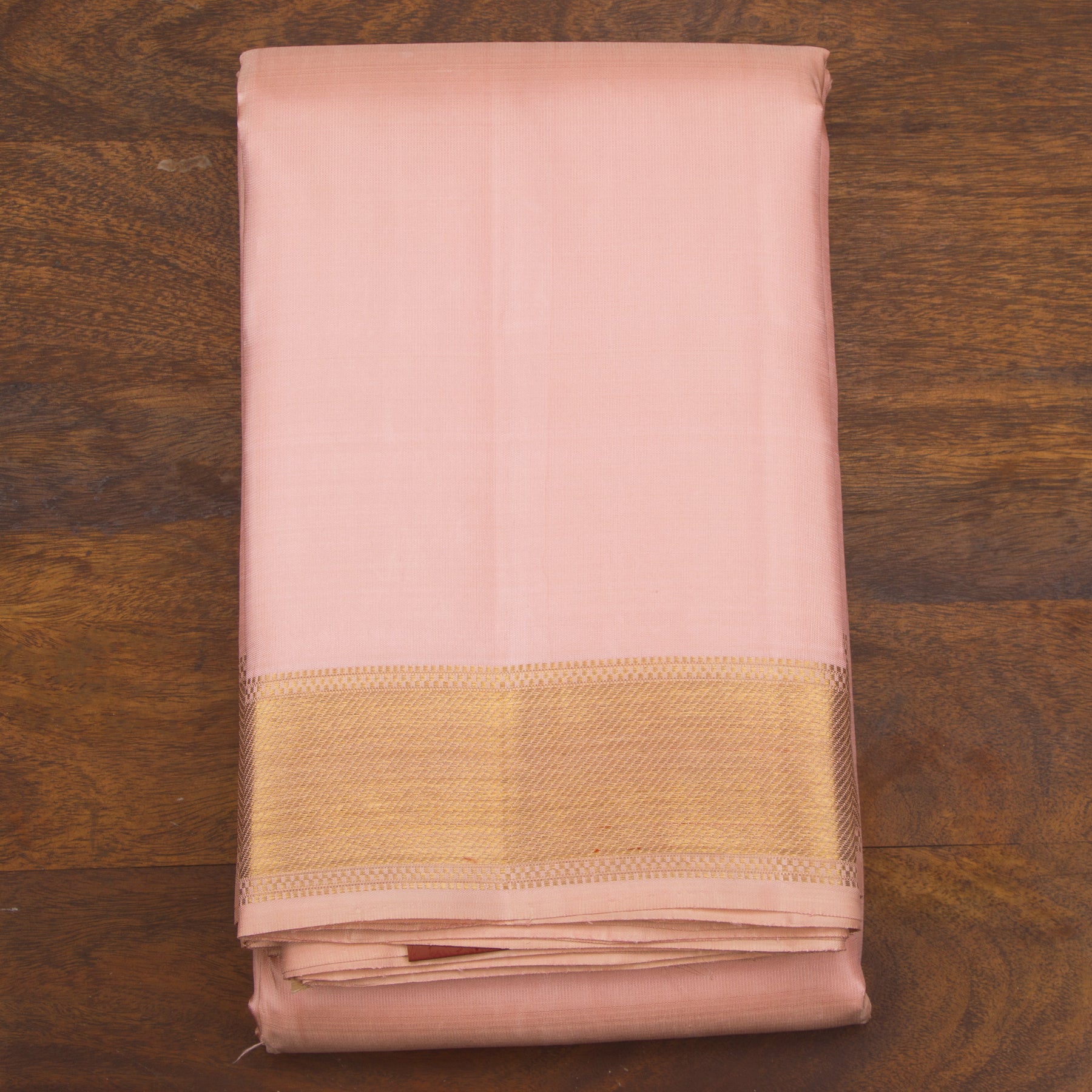 Kanakavalli Kanjivaram Silk Angavastram CO-ORD 25-110-AF001-01973 - Folded View