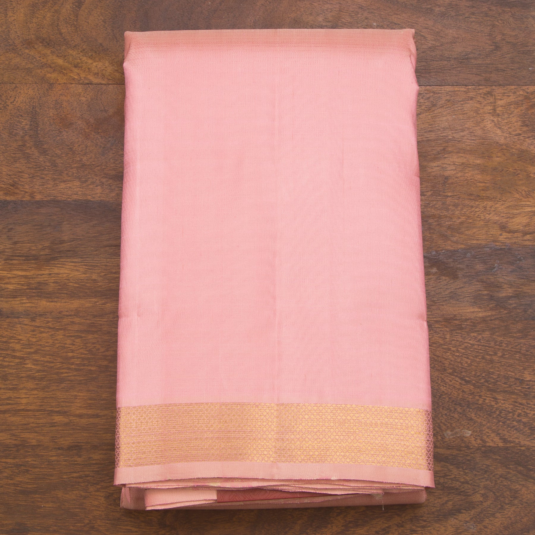 Kanakavalli Kanjivaram Silk Angavastram CO-ORD 25-110-AF001-03286 - Folded View