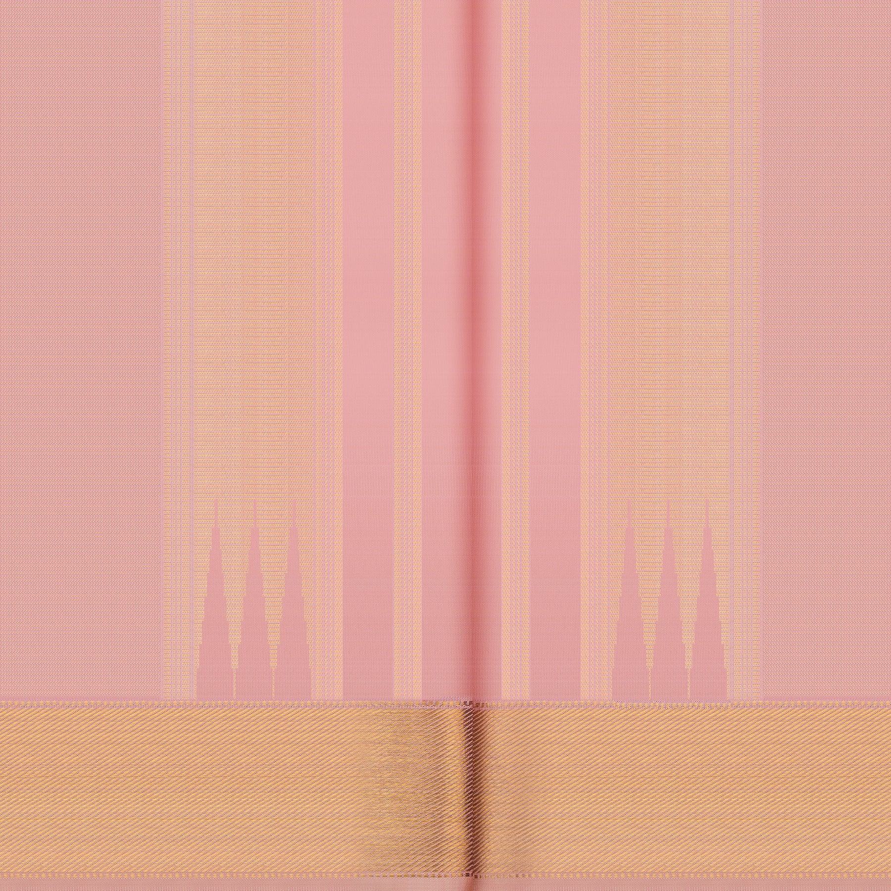 Kanakavalli Kanjivaram Silk Angavastram CO-ORD 25-110-AF001-04488 - Angavastram View