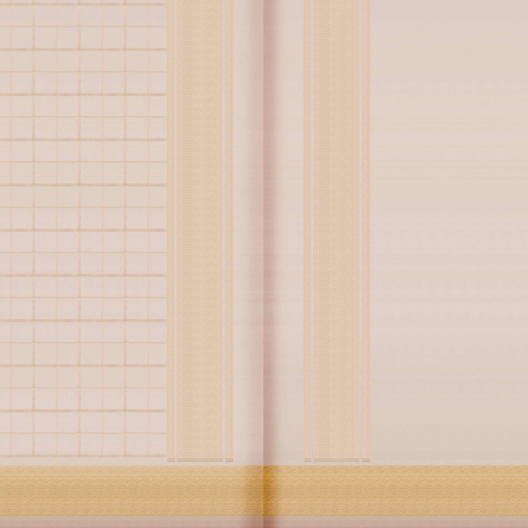 Kanakavalli Kanjivaram Silk Angavastram CO-ORD 25-110-AF001-04493 - Angavastram View