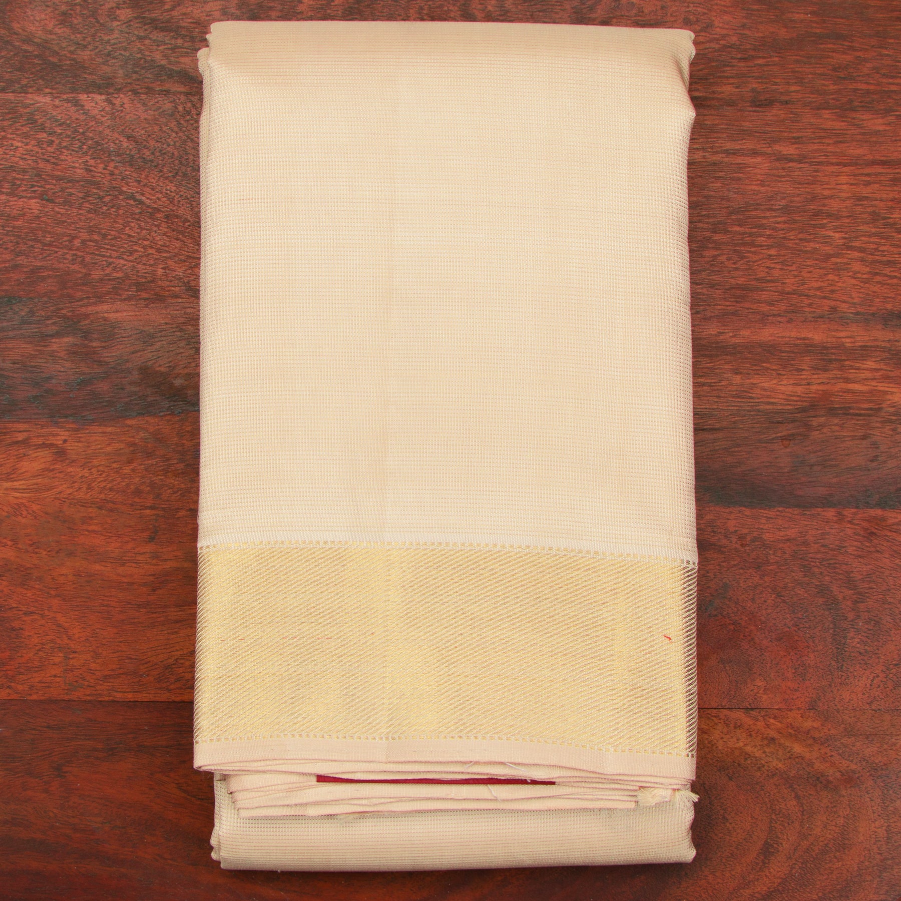 Kanakavalli Kanjivaram Silk Angavastram CO-ORD 25-110-AF001-08209 - Folded View