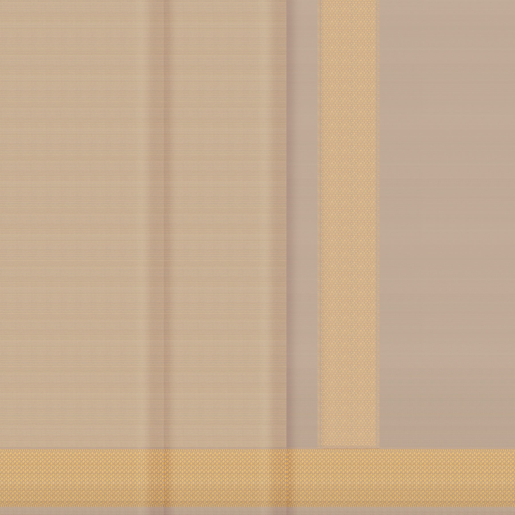 Kanakavalli Kanjivaram Silk Angavastram CO-ORD 25-110-AF001-10851 - Double Pleated View
