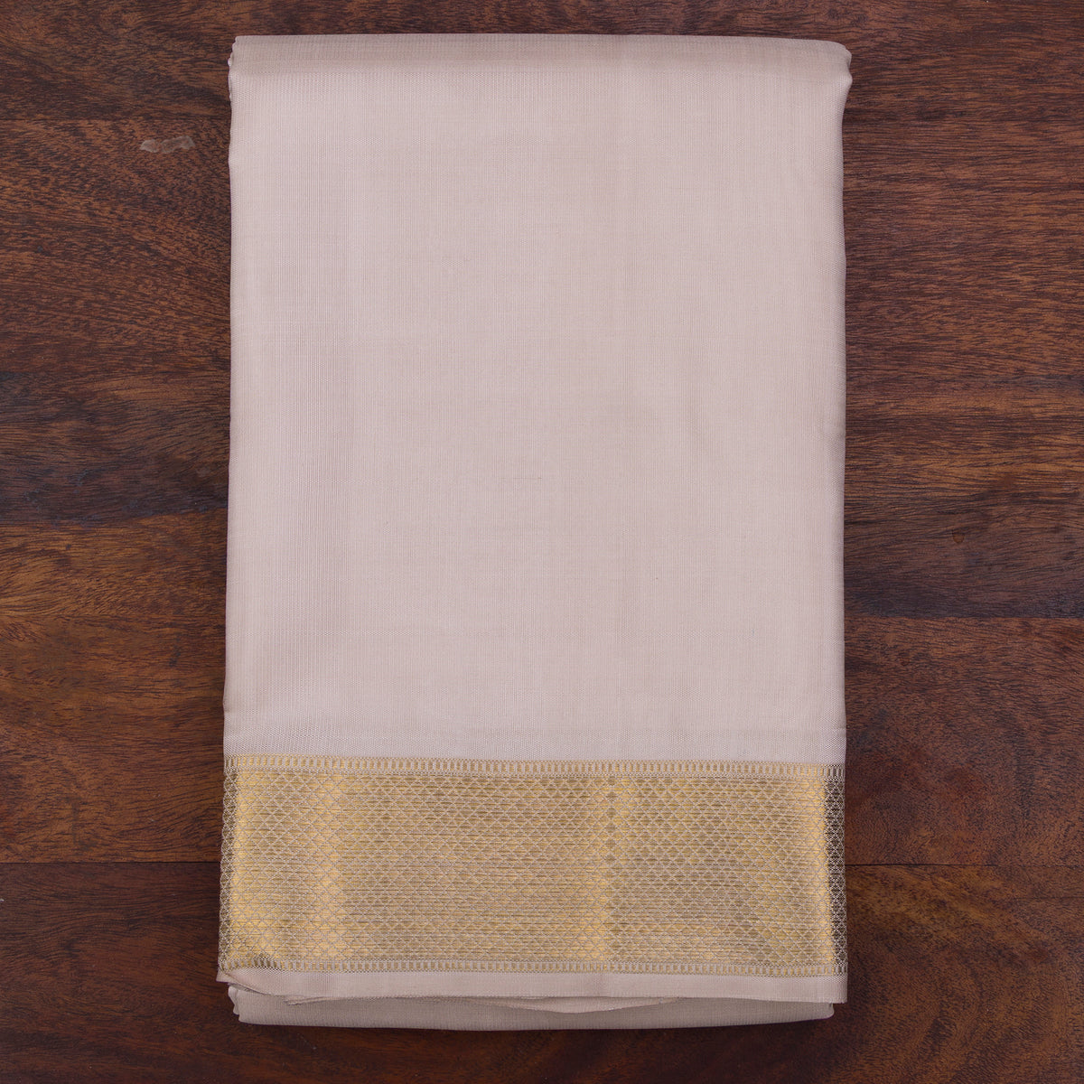 Kanakavalli Kanjivaram Silk Angavastram CO-ORD 25-110-AF001-10860 - Folded View