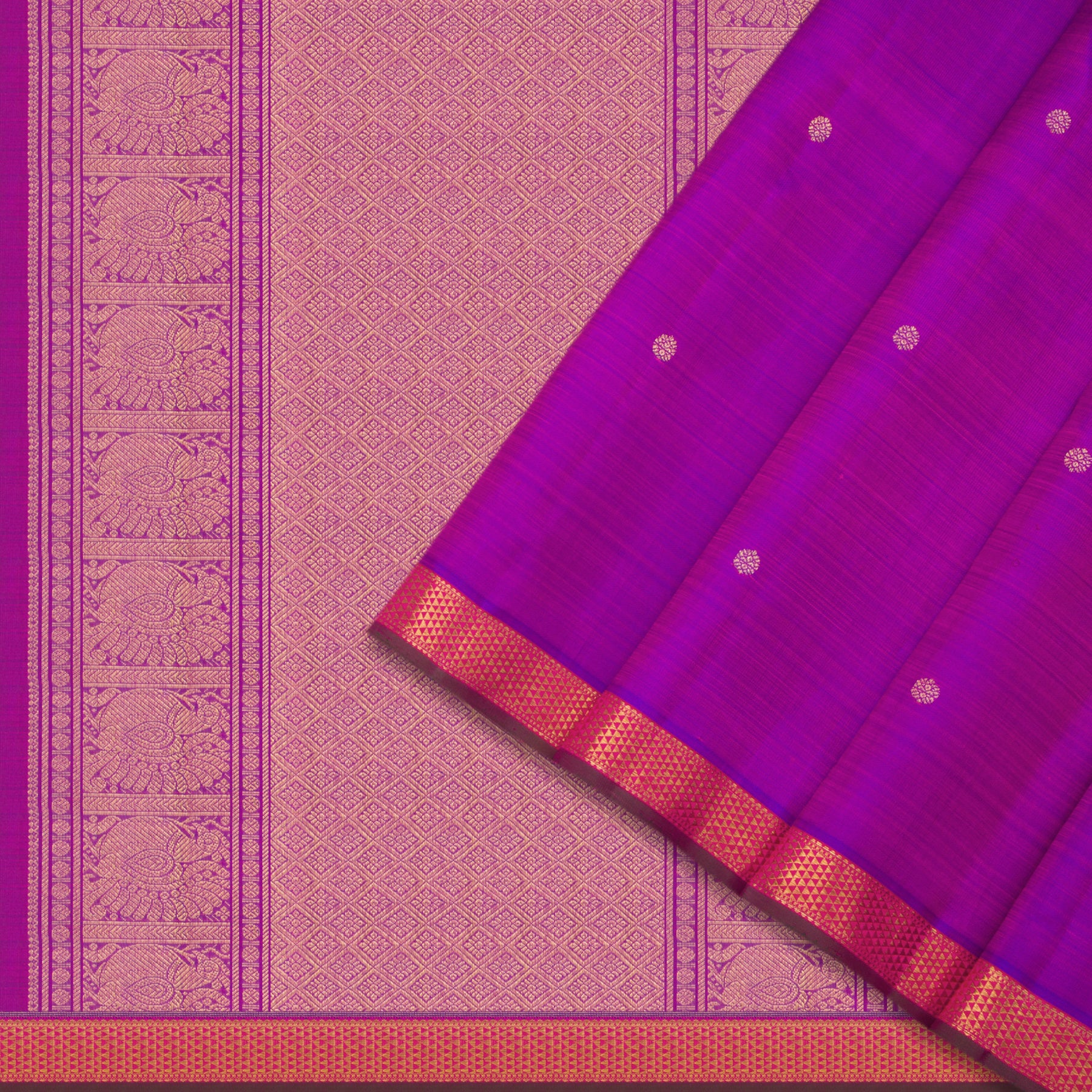 Kanakavalli Kanjivaram Silk Sari 25-110-HS001-04028 - Cover View