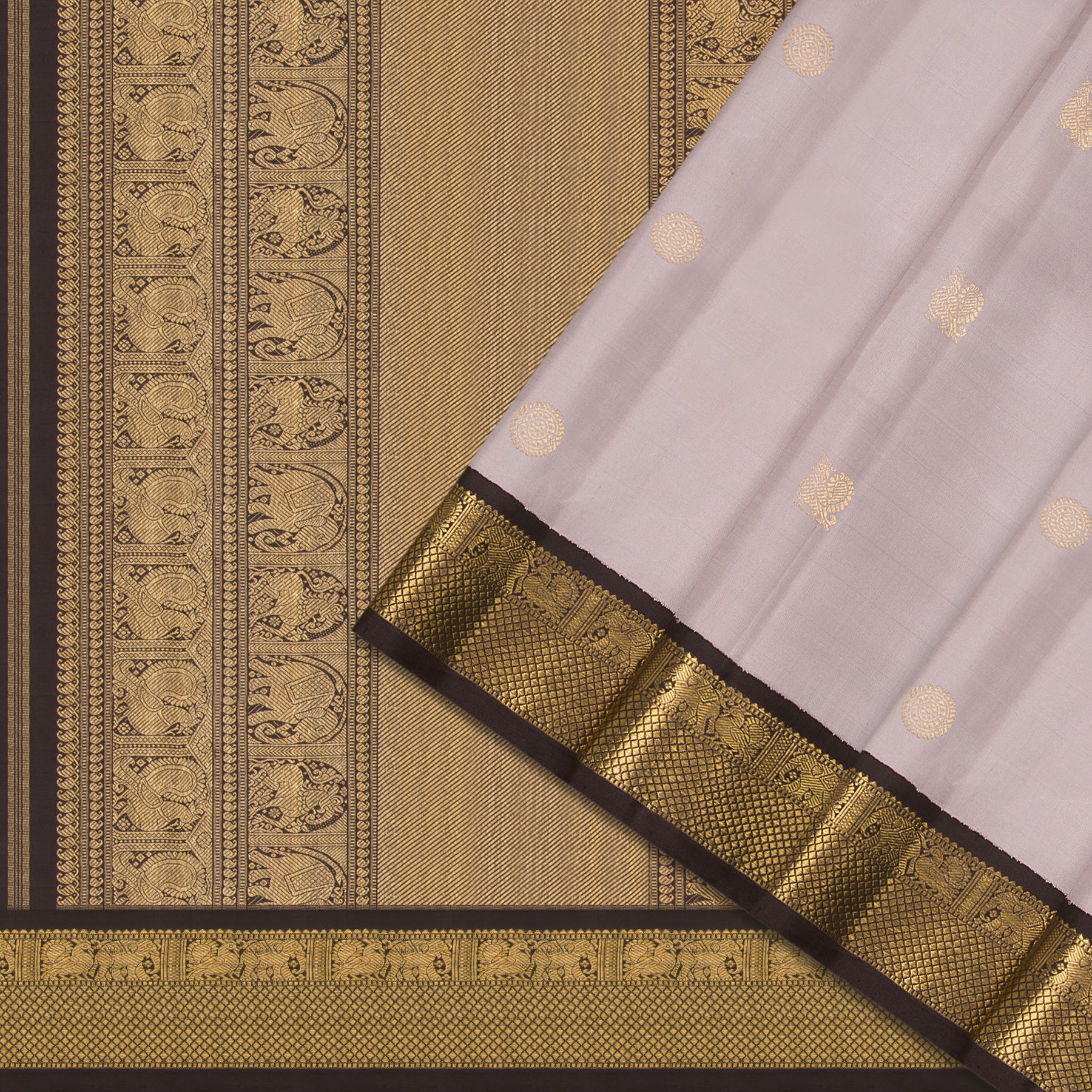 Kanakavalli Kanjivaram Silk Sari 25-110-HS001-06268 - Cover View
