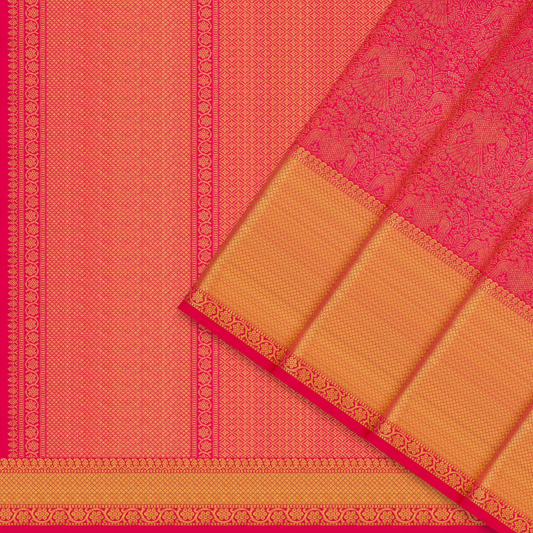 Kanakavalli Kanjivaram Silk Sari 25-110-HS001-00676 - Cover View