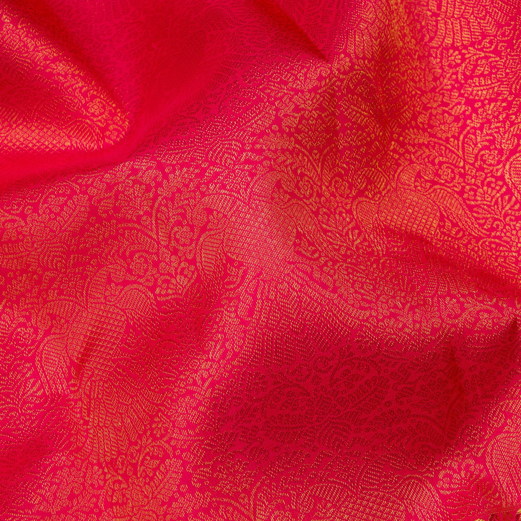 Kanakavalli Kanjivaram Silk Sari 25-110-HS001-00676 - Fabric View