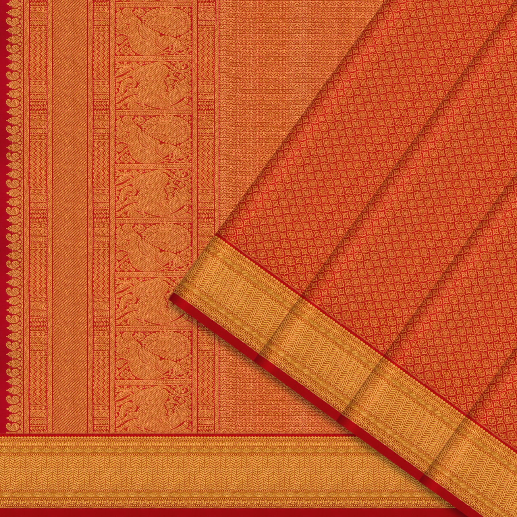 Kanakavalli Kanjivaram Silk Sari 25-110-HS001-00699 - Cover View