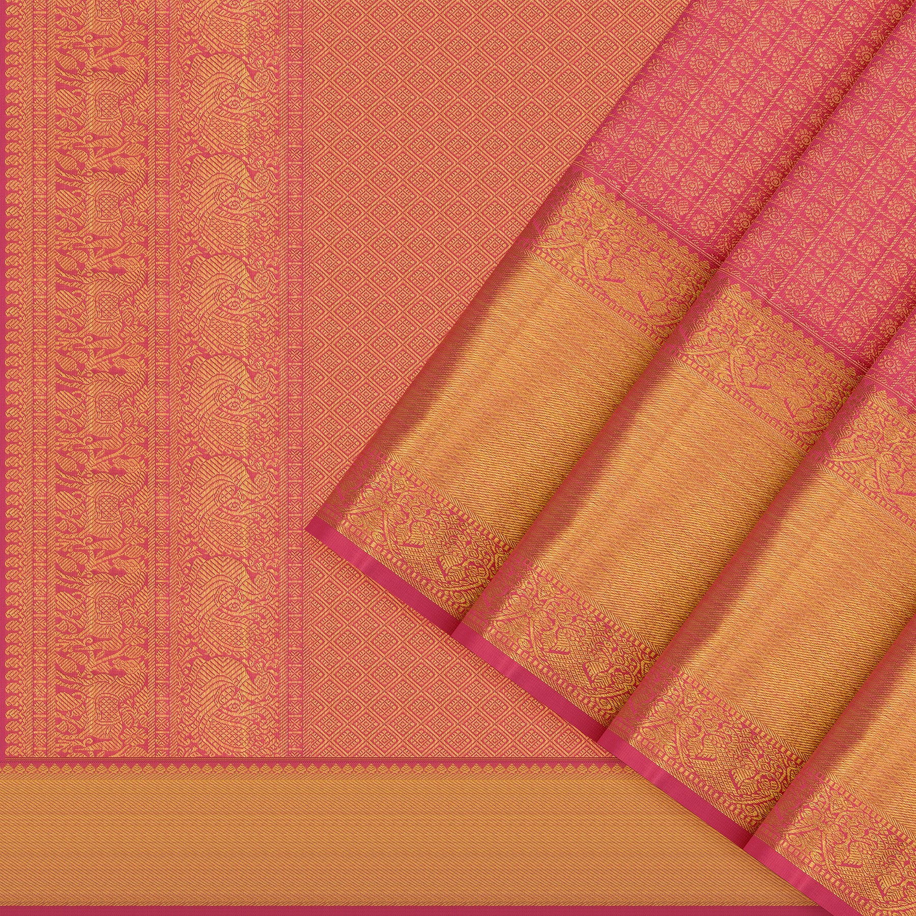 Kanakavalli Kanjivaram Silk Sari 25-110-HS001-00714 - Cover View