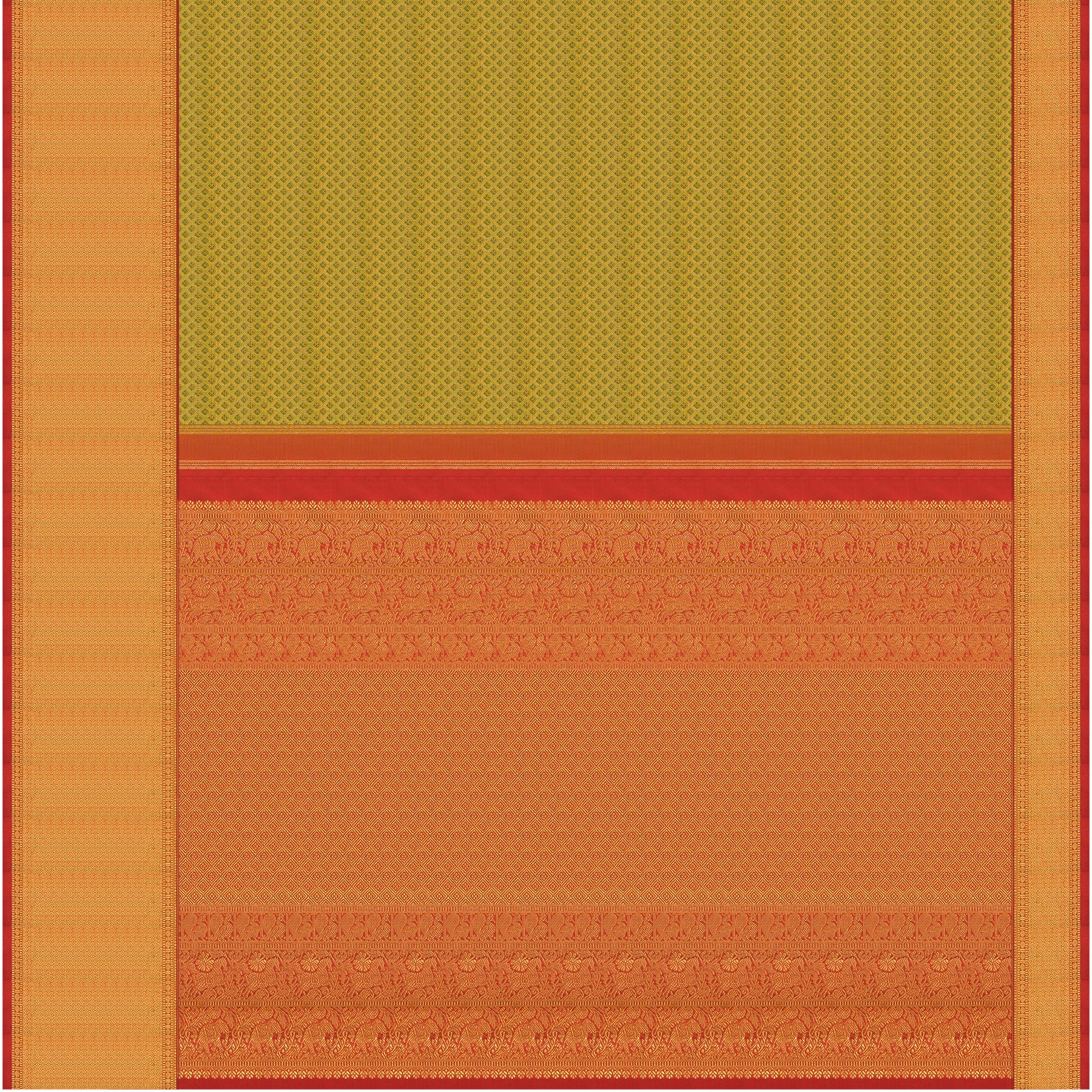 Kanakavalli Kanjivaram Silk Sari 25-110-HS001-00736 - Full View