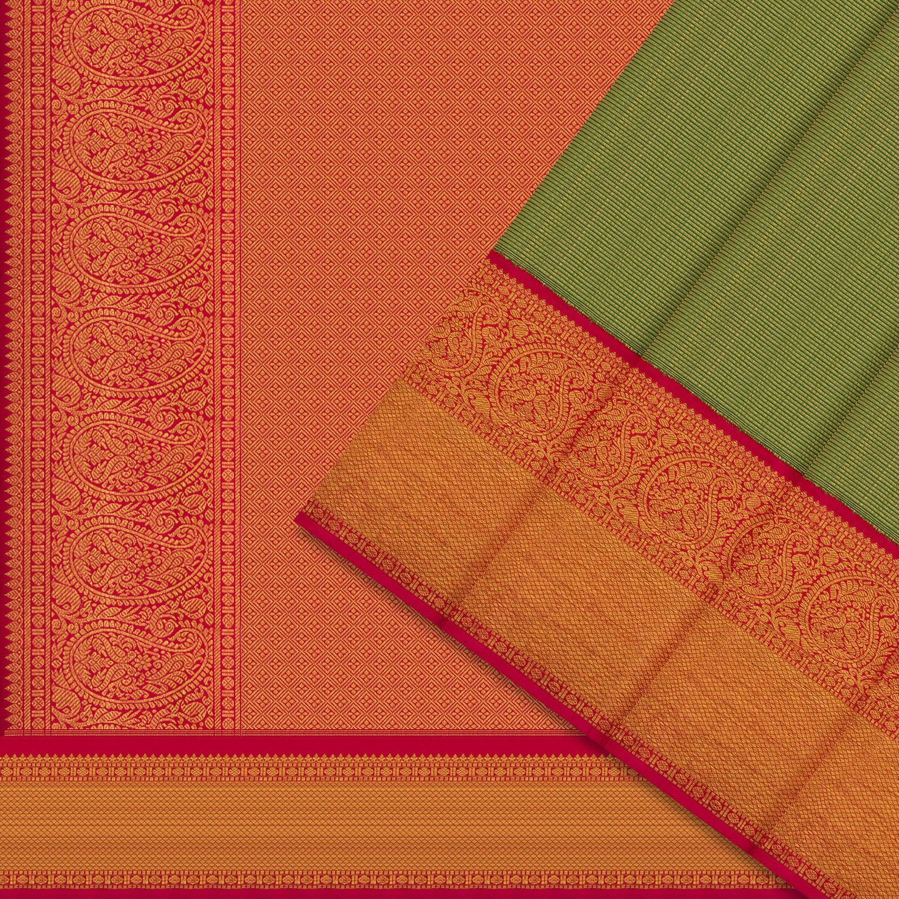 Kanakavalli Kanjivaram Silk Sari 25-110-HS001-00738 - Cover View