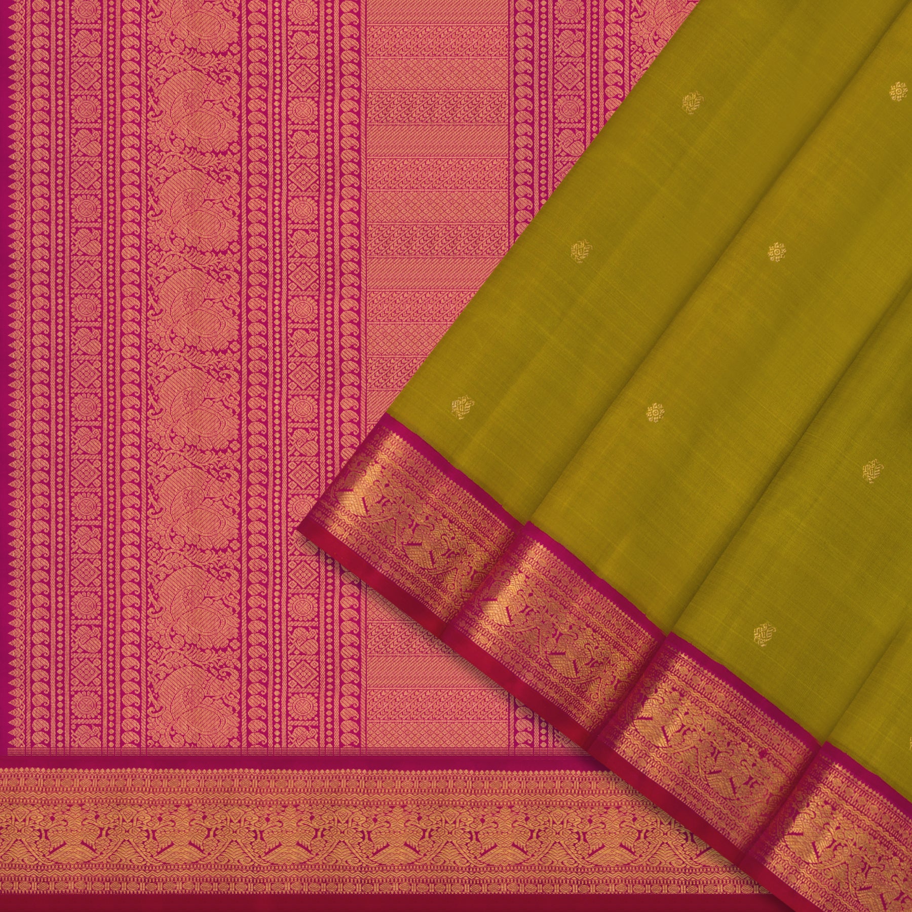 Kanakavalli Kanjivaram Silk Sari 25-110-HS001-00755 - Cover View