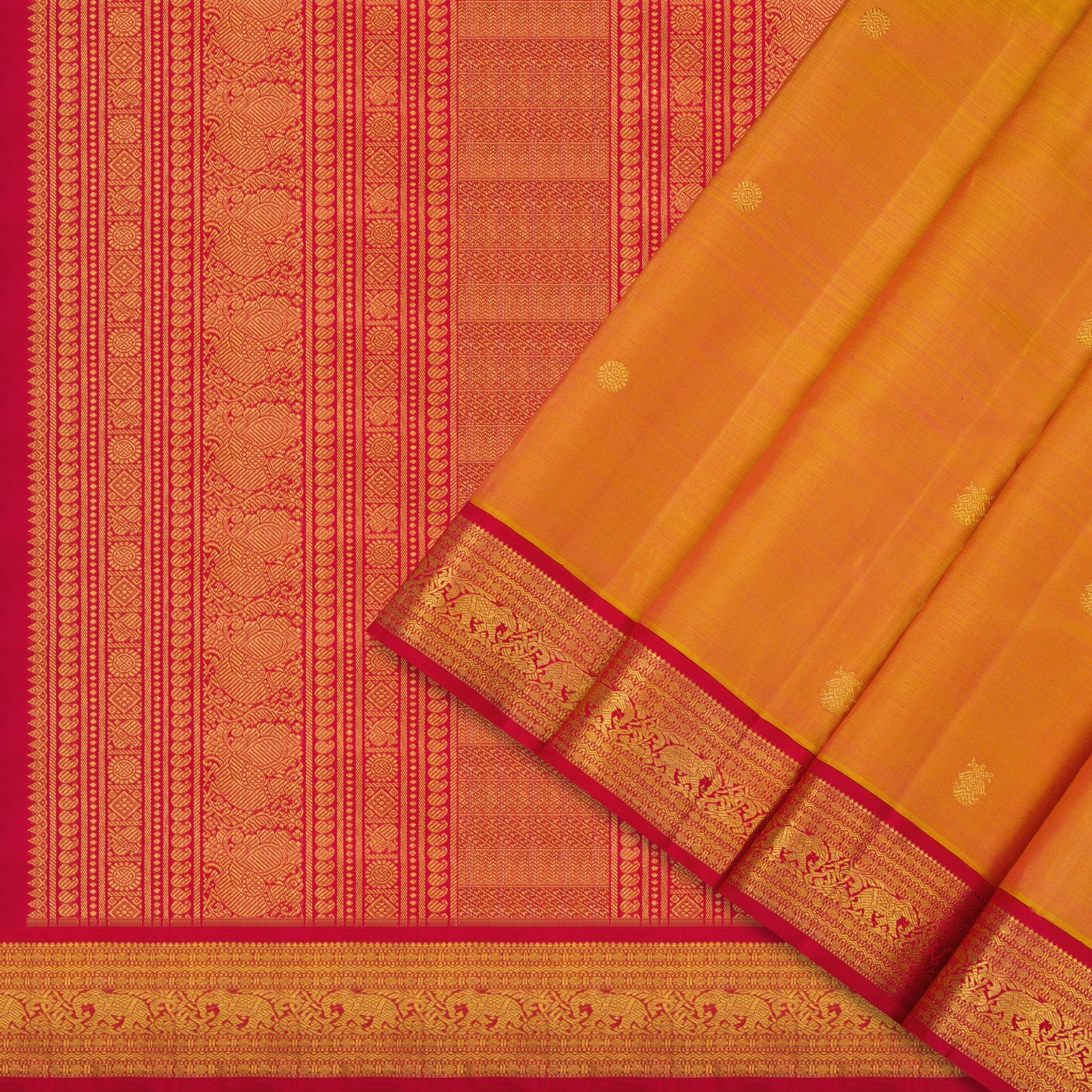 Kanakavalli Kanjivaram Silk Sari 25-110-HS001-00756 - Cover View