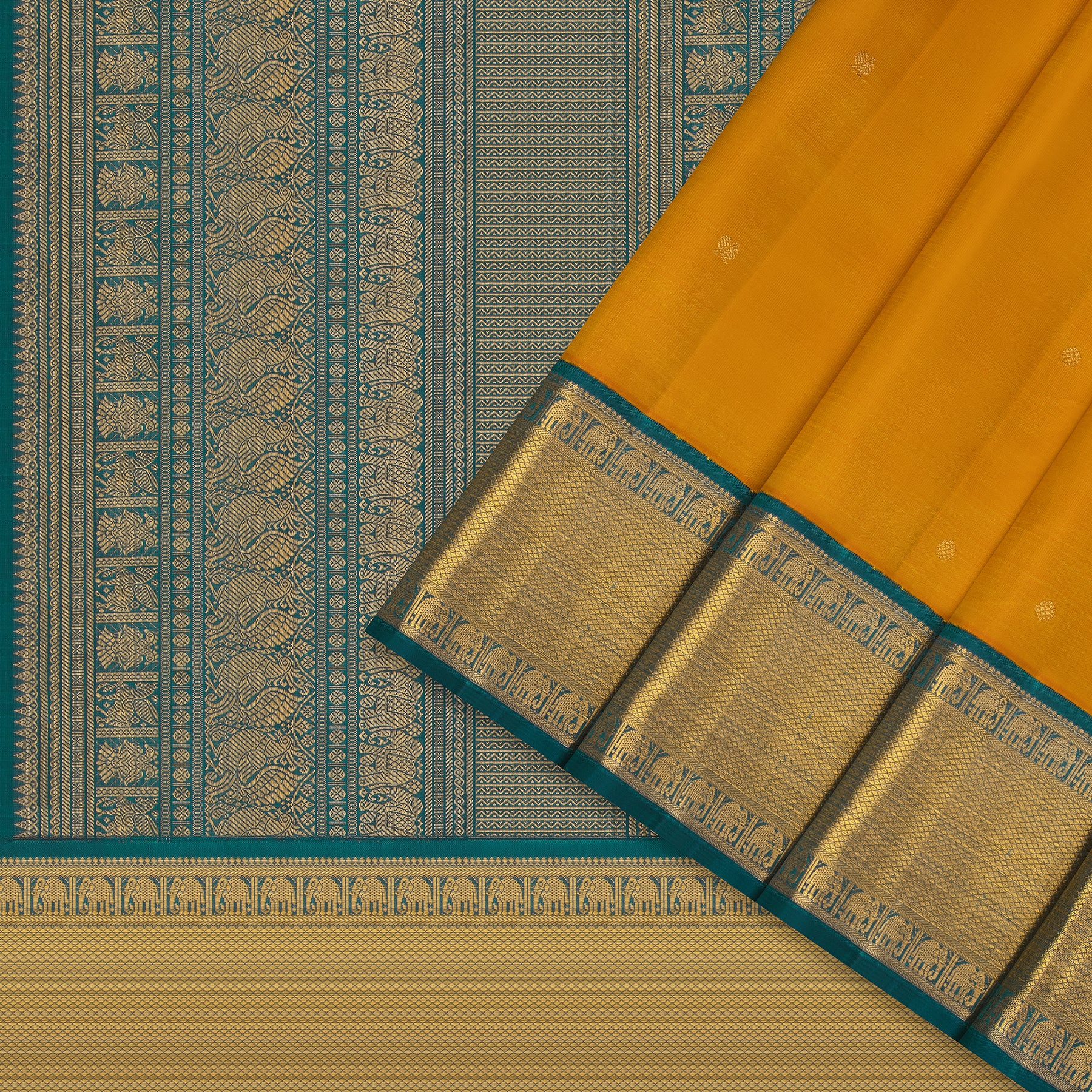 Kanakavalli Kanjivaram Silk Sari 25-110-HS001-00758 - Cover View