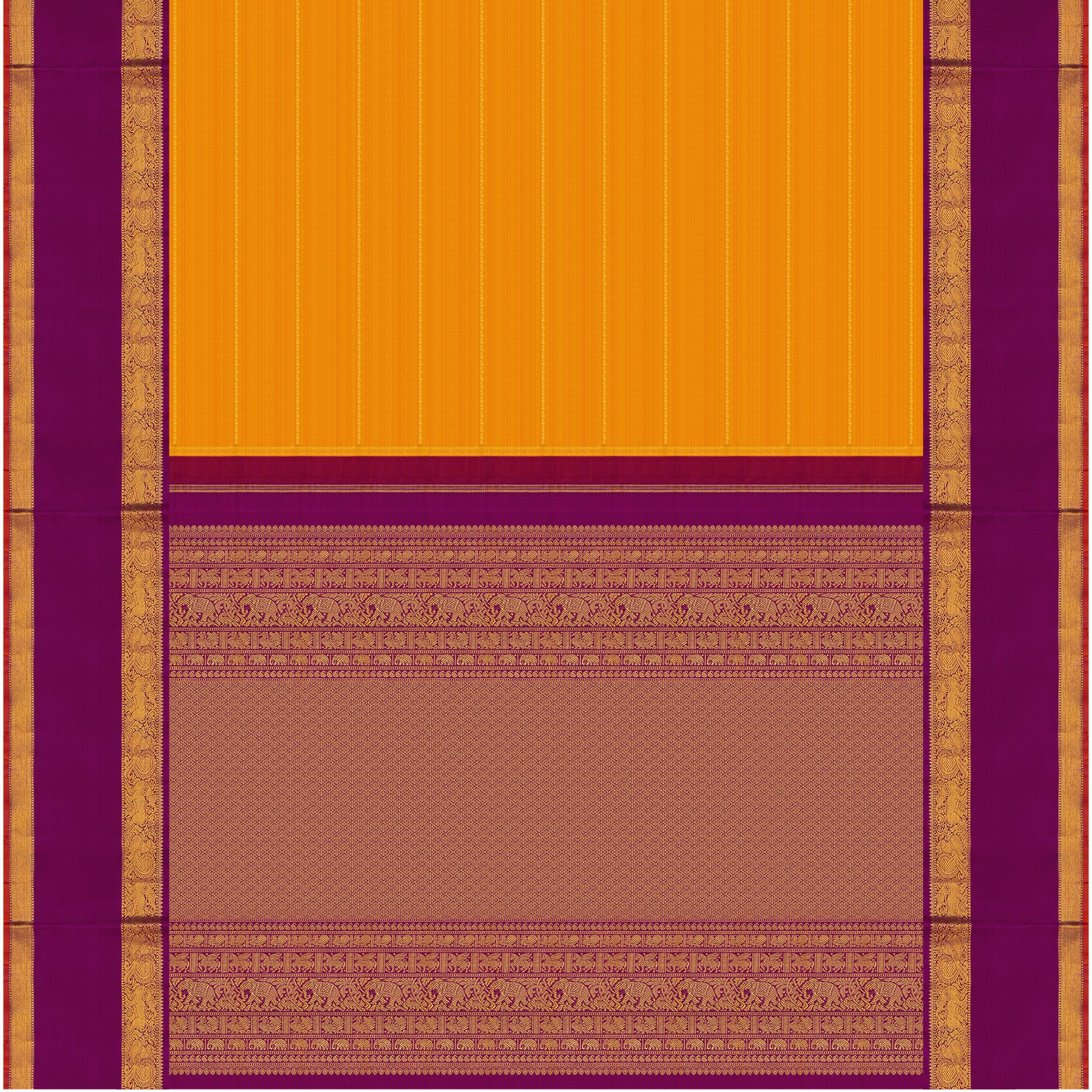 Kanakavalli Kanjivaram Silk Sari 25-110-HS001-00769 - Full View