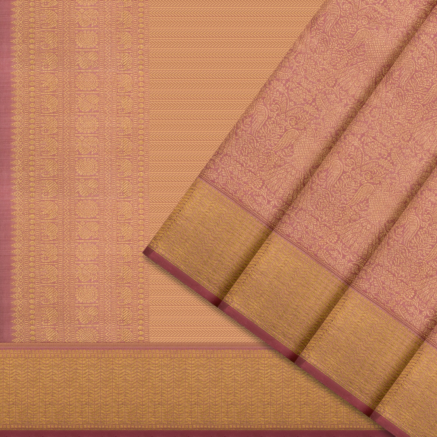 Kanakavalli Kanjivaram Silk Sari 25-110-HS001-00771 - Cover View