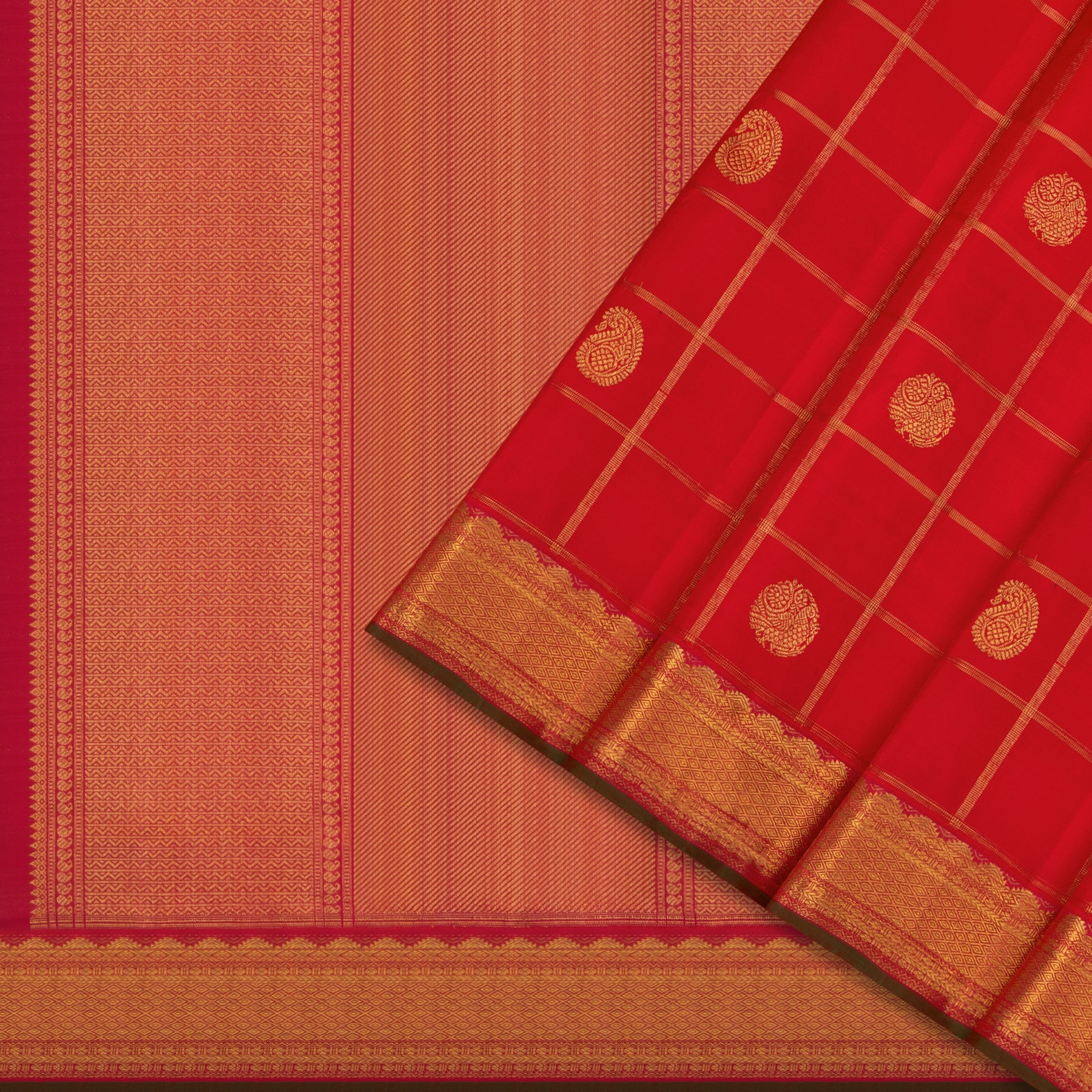 Kanakavalli Kanjivaram Silk Sari 25-110-HS001-00774 - Cover View