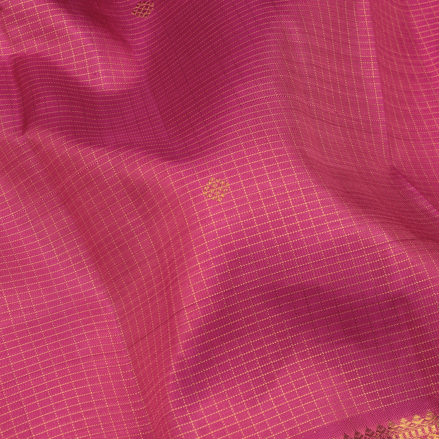 Kanakavalli Kanjivaram Silk Sari 25-110-HS001-00784 - Fabric View