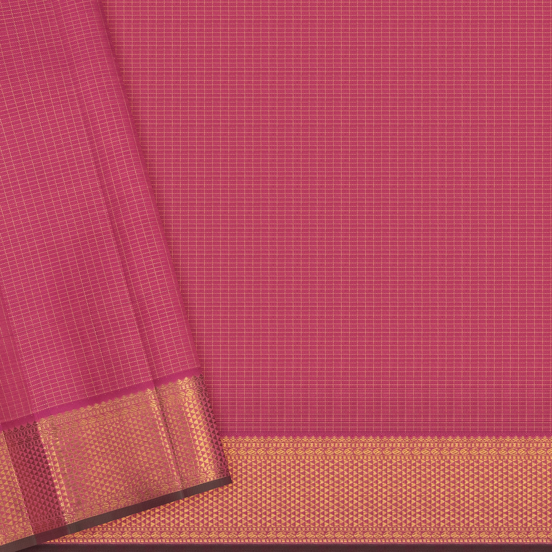 Kanakavalli Kanjivaram Silk Sari 25-110-HS001-00784 - Blouse View