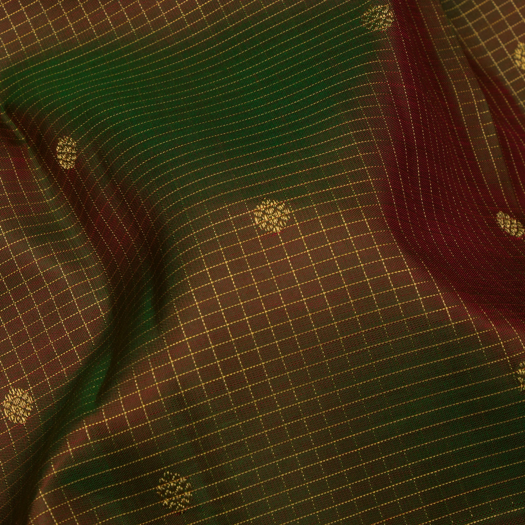 Kanakavalli Kanjivaram Silk Sari 25-110-HS001-00787 - Fabric View