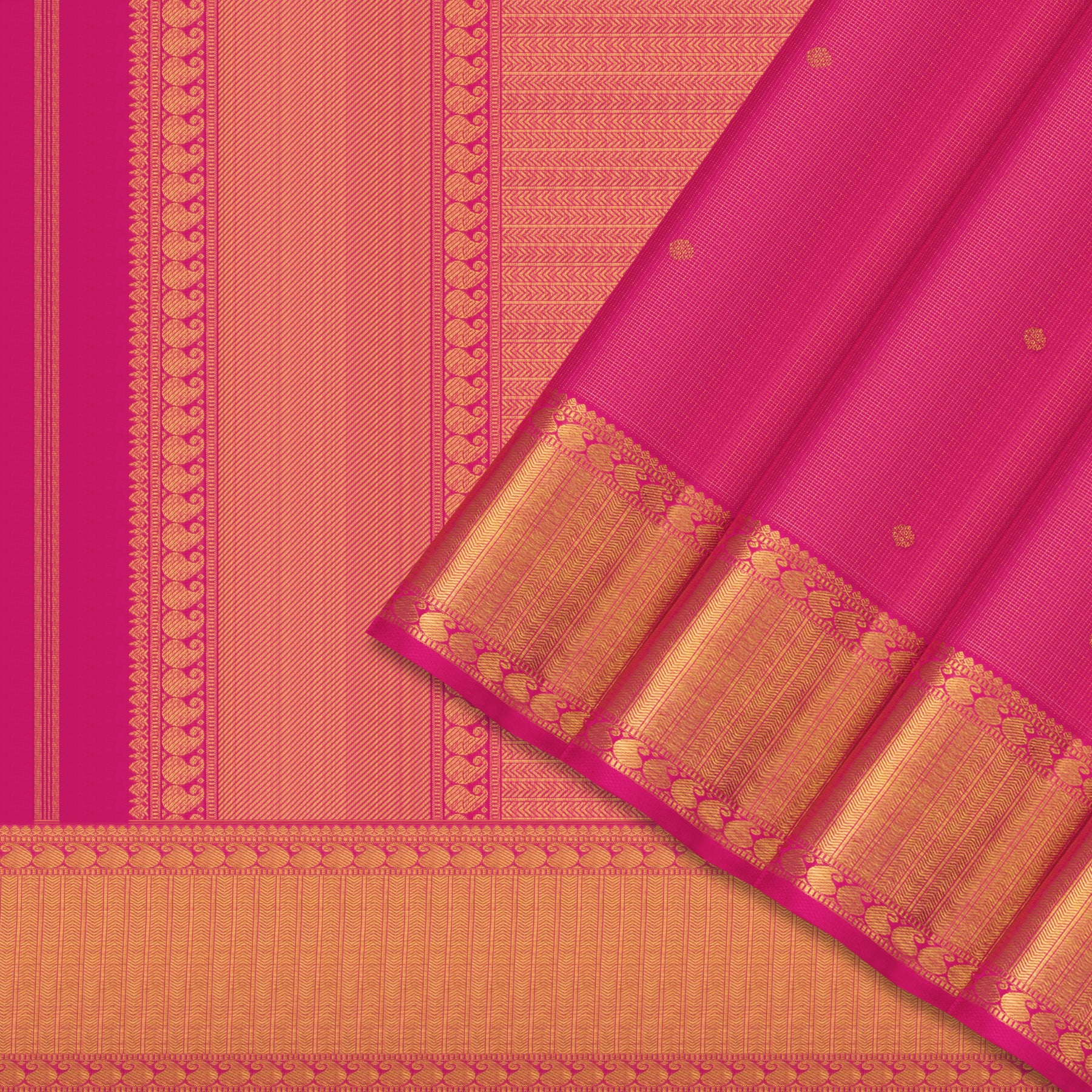 Kanakavalli Kanjivaram Silk Sari 25-110-HS001-00802 - Cover View