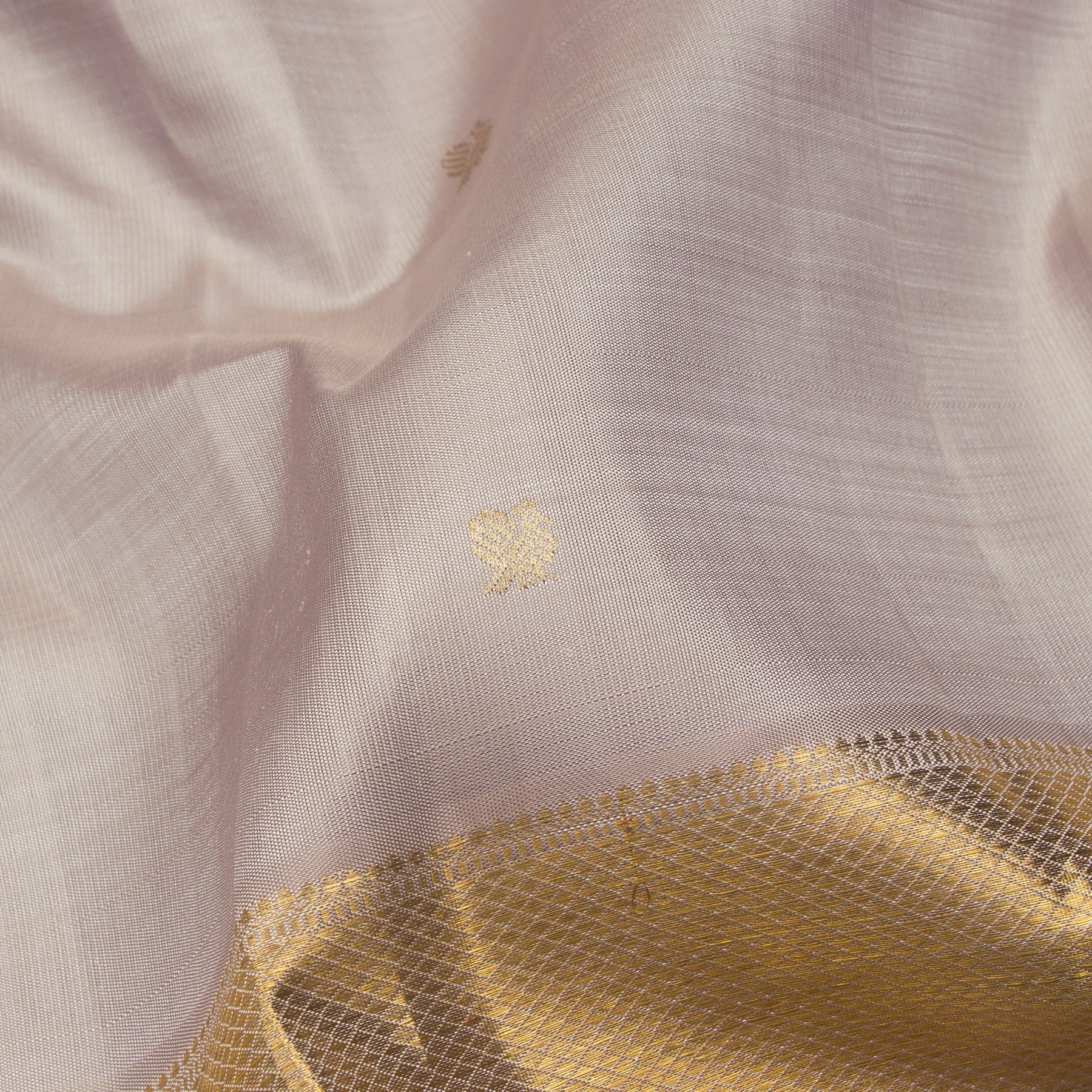 Kanakavalli Kanjivaram Silk Sari 25-110-HS001-00819 - Fabric View