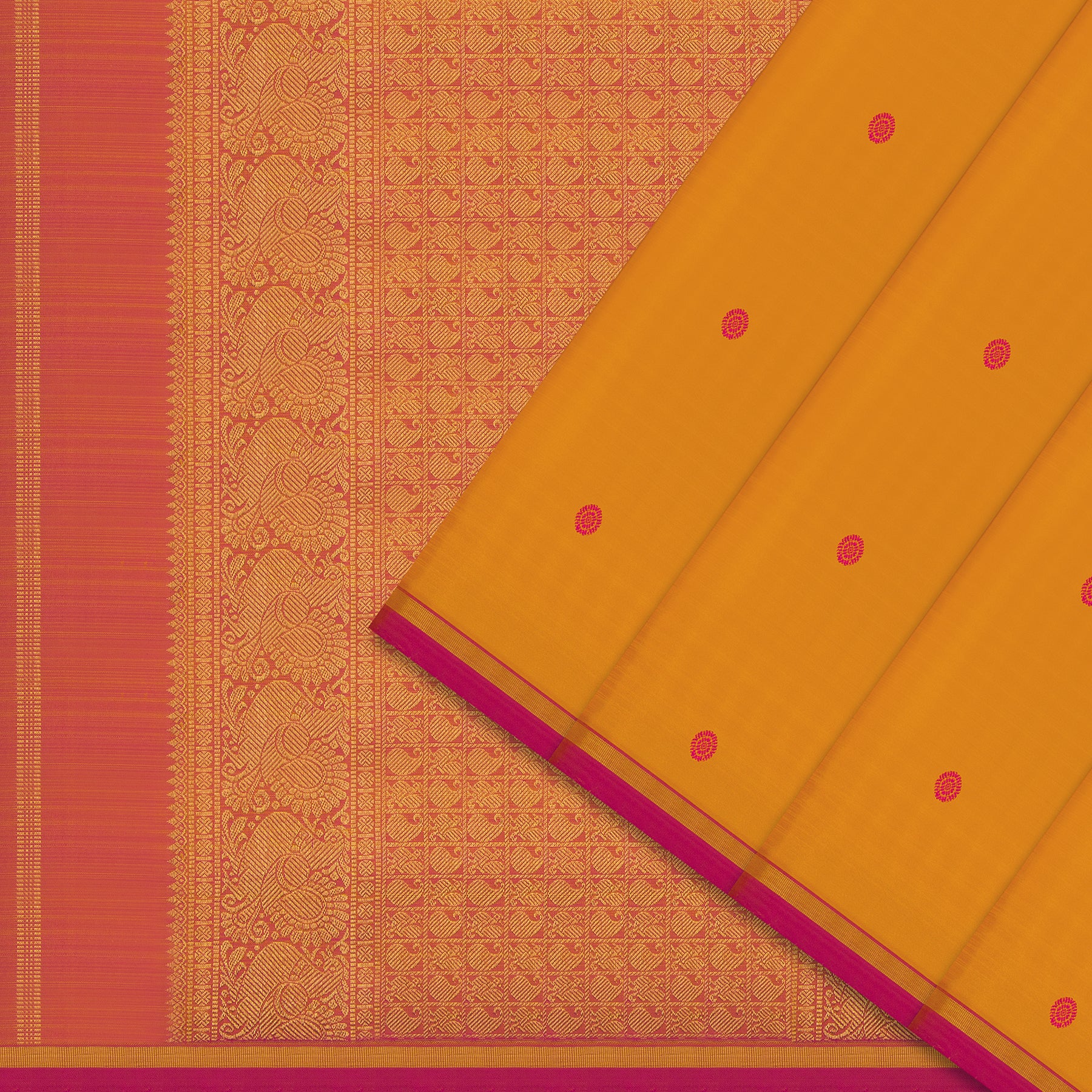 Kanakavalli Kanjivaram Silk Sari 25-110-HS001-00842 - Cover View