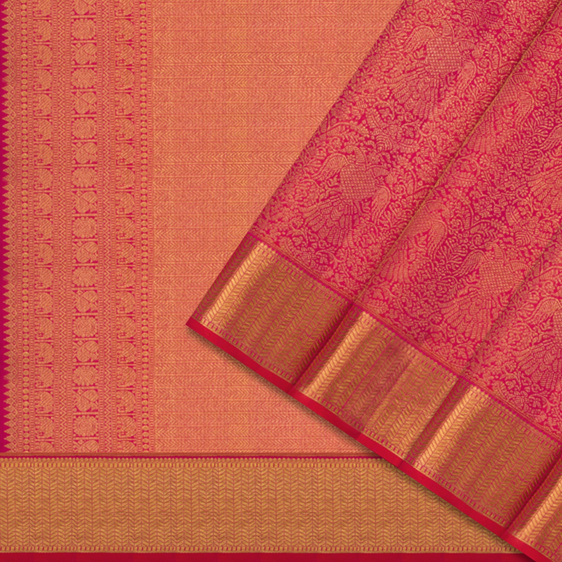 Kanakavalli Kanjivaram Silk Sari 25-110-HS001-01986 - Cover View