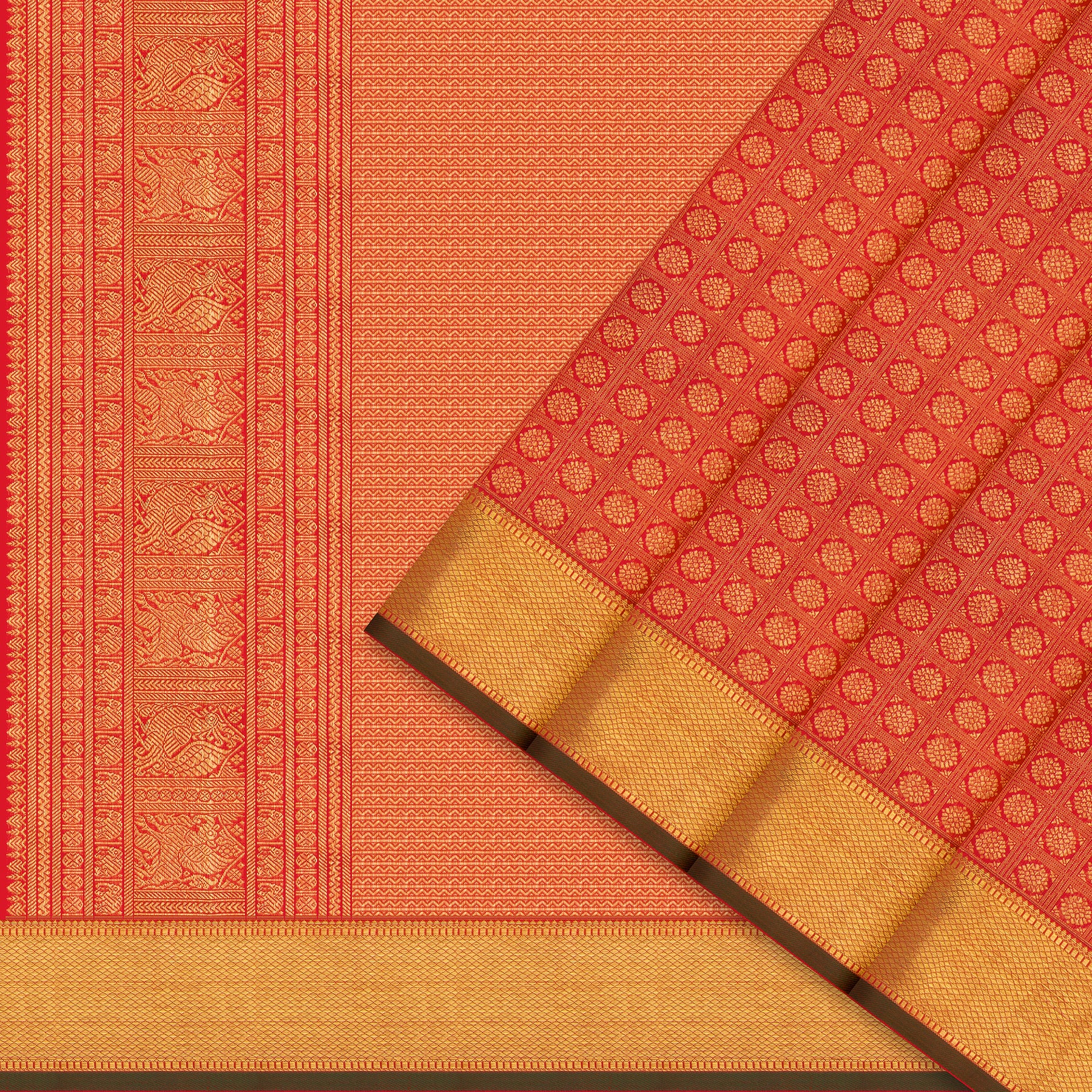 Kanakavalli Kanjivaram Silk Sari 25-110-HS001-01992 - Cover View