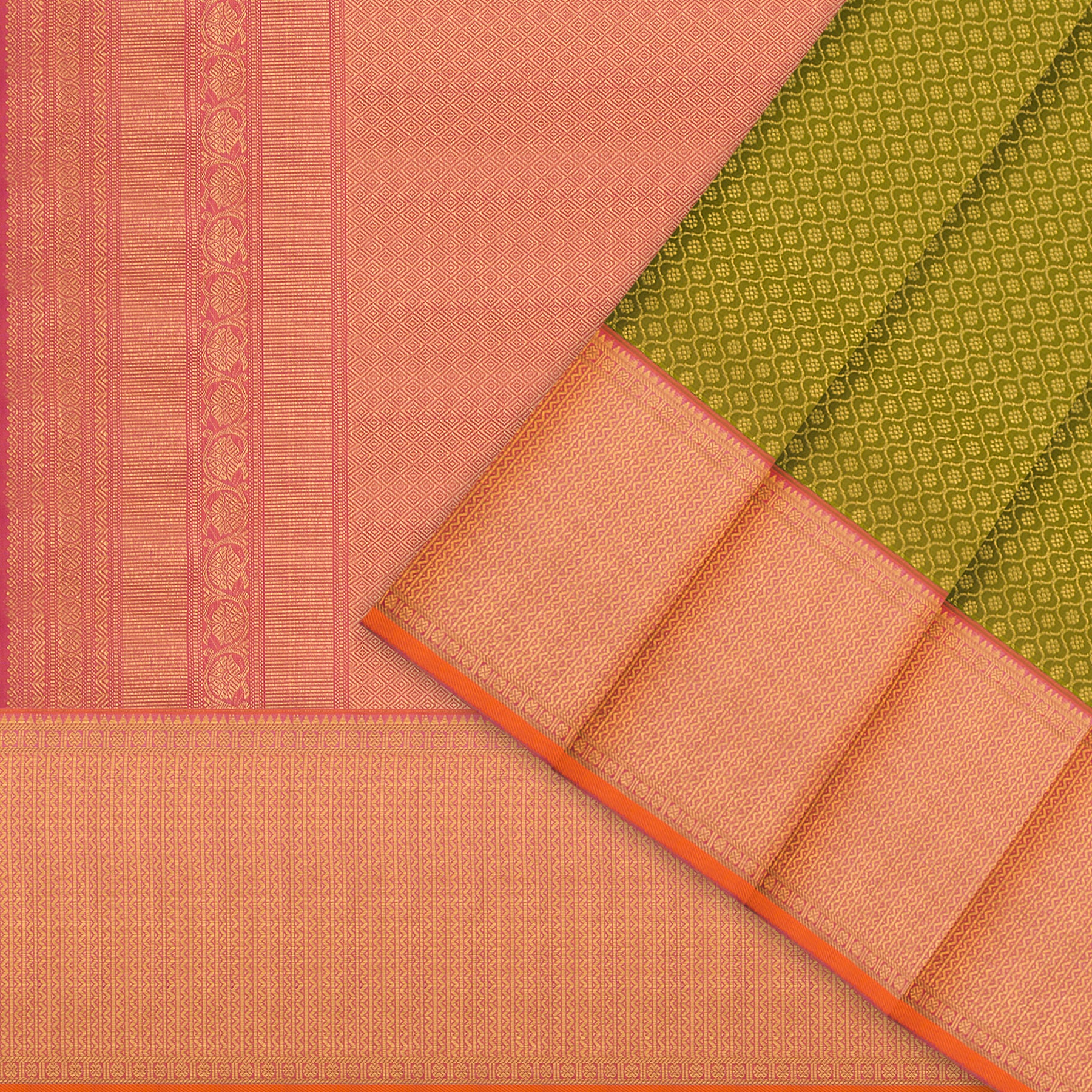 Kanakavalli Kanjivaram Silk Sari 25-110-HS001-01996 - Cover View