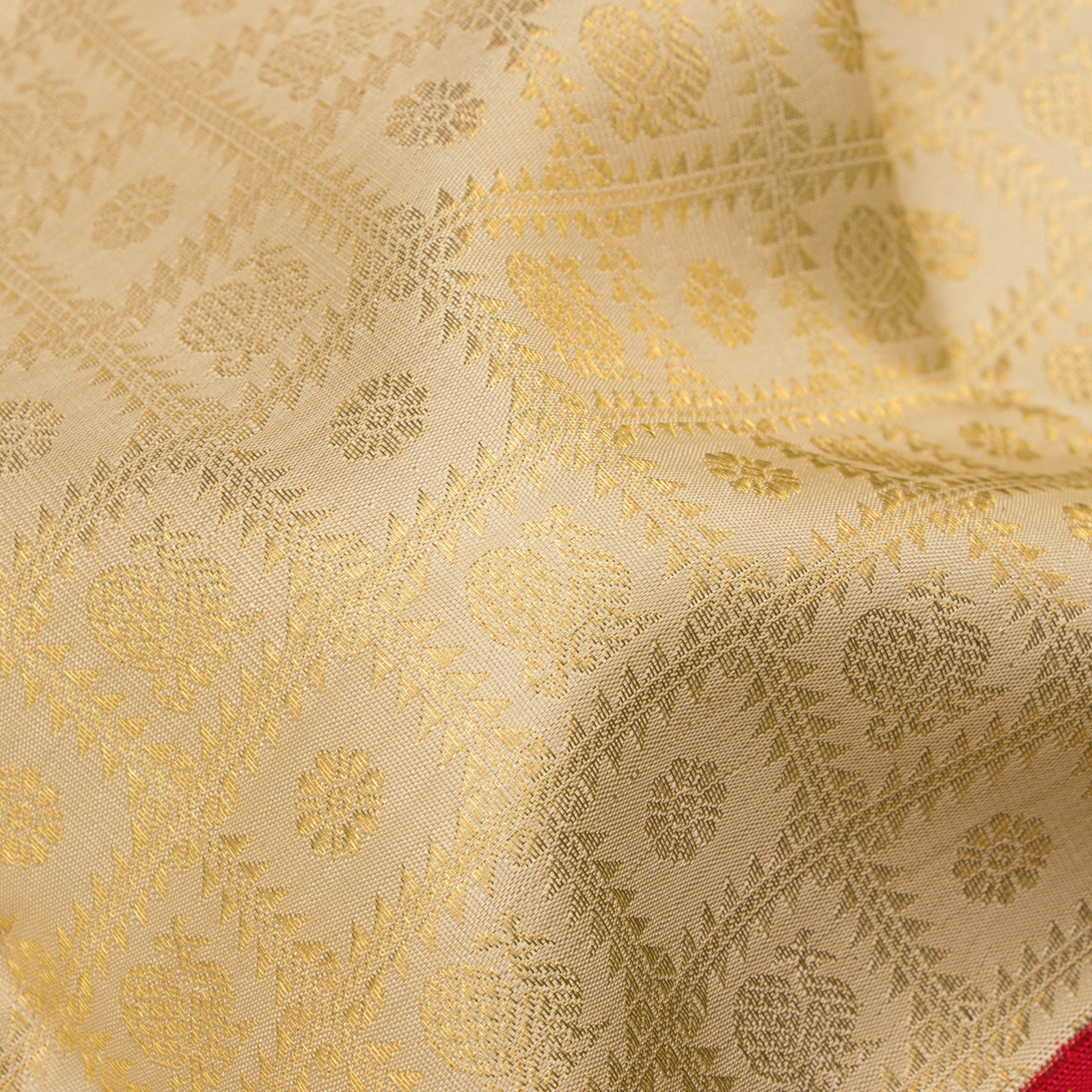 Kanakavalli Kanjivaram Silk Sari 25-110-HS001-02001 - Fabric View
