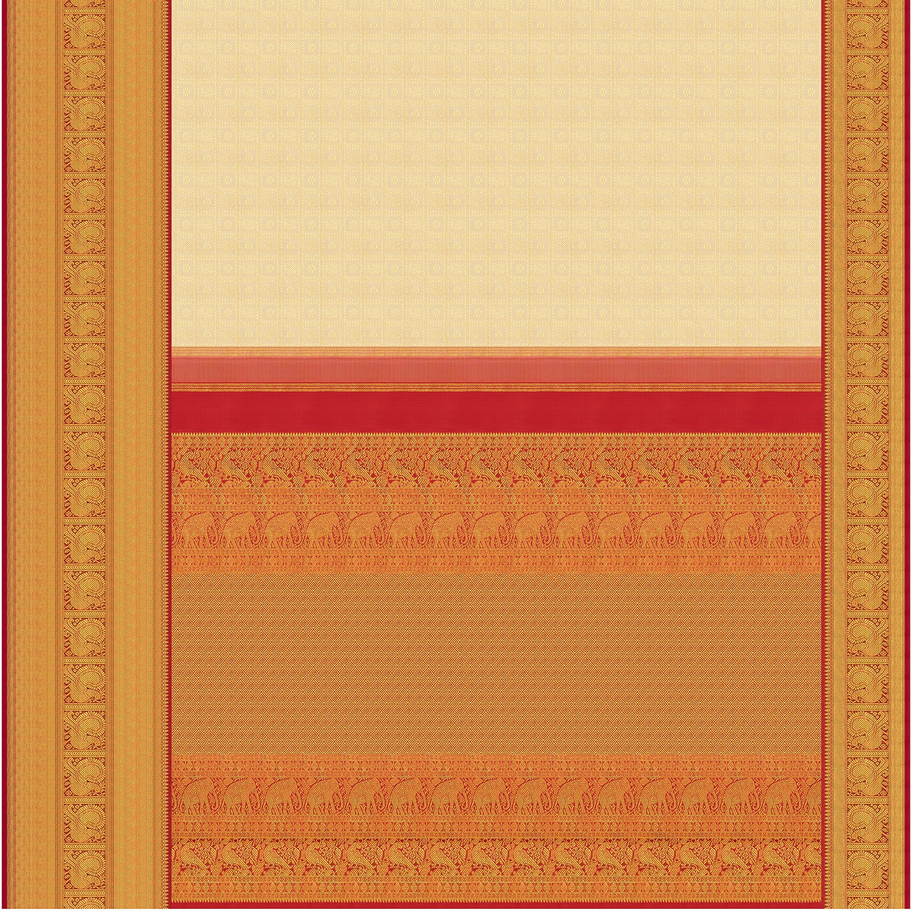 Kanakavalli Kanjivaram Silk Sari 25-110-HS001-02001 - Full View