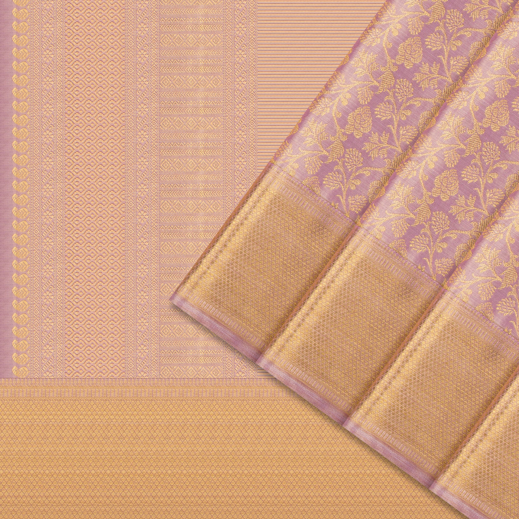 Kanakavalli Kanjivaram Silk Sari 25-110-HS001-02017 - Cover View