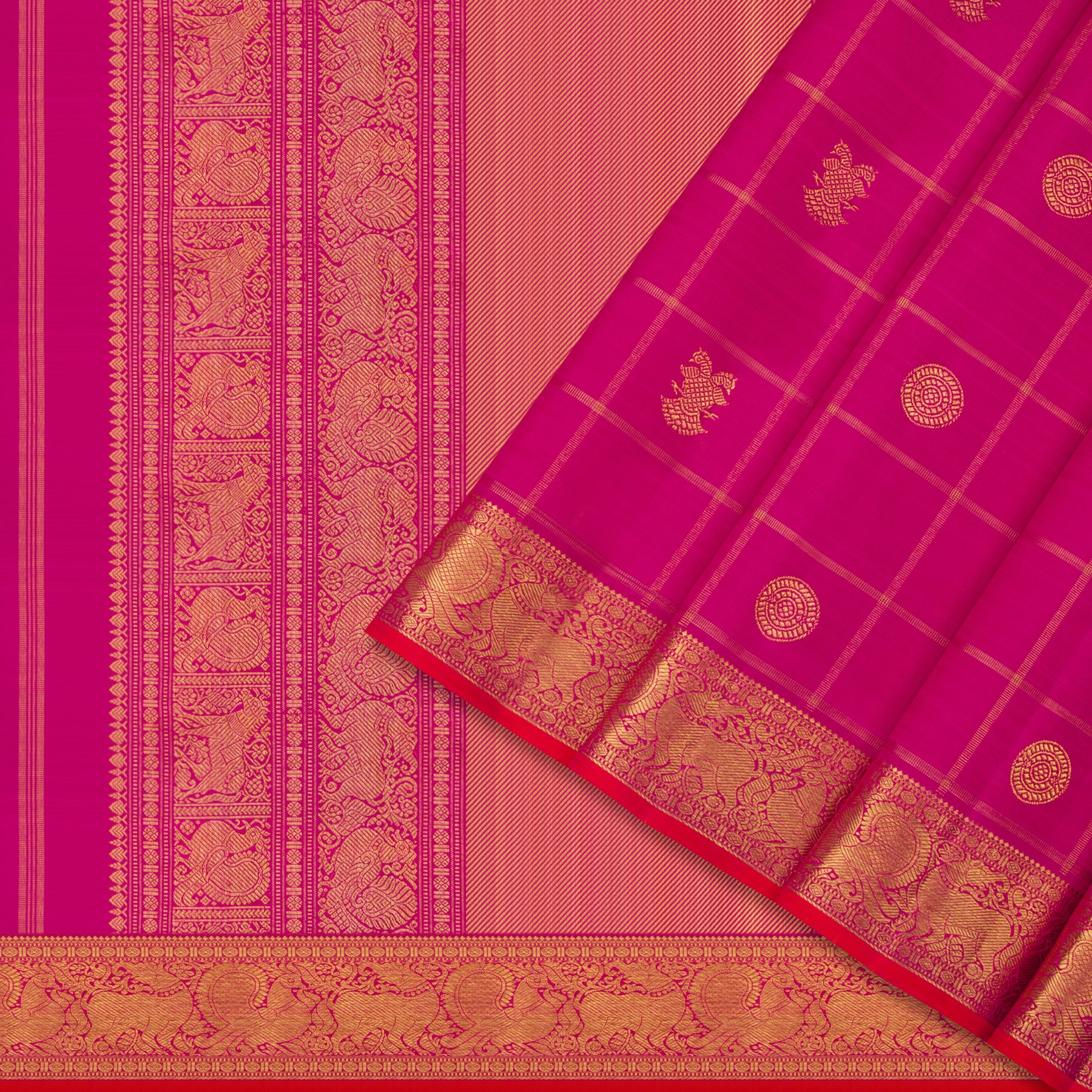 Kanakavalli Kanjivaram Silk Sari 25-110-HS001-02052 - Cover View