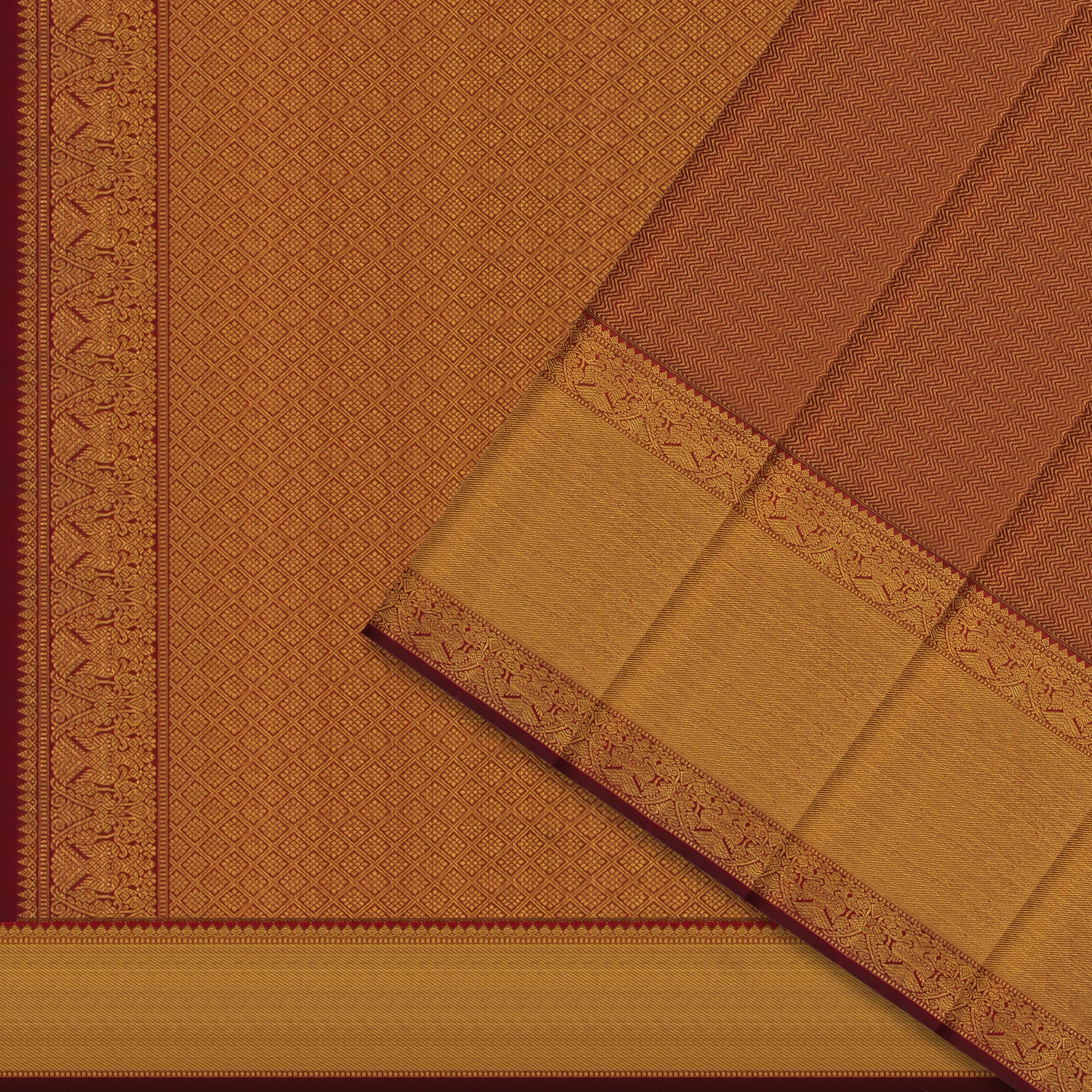 Kanakavalli Kanjivaram Silk Sari 25-110-HS001-02066 - Cover View