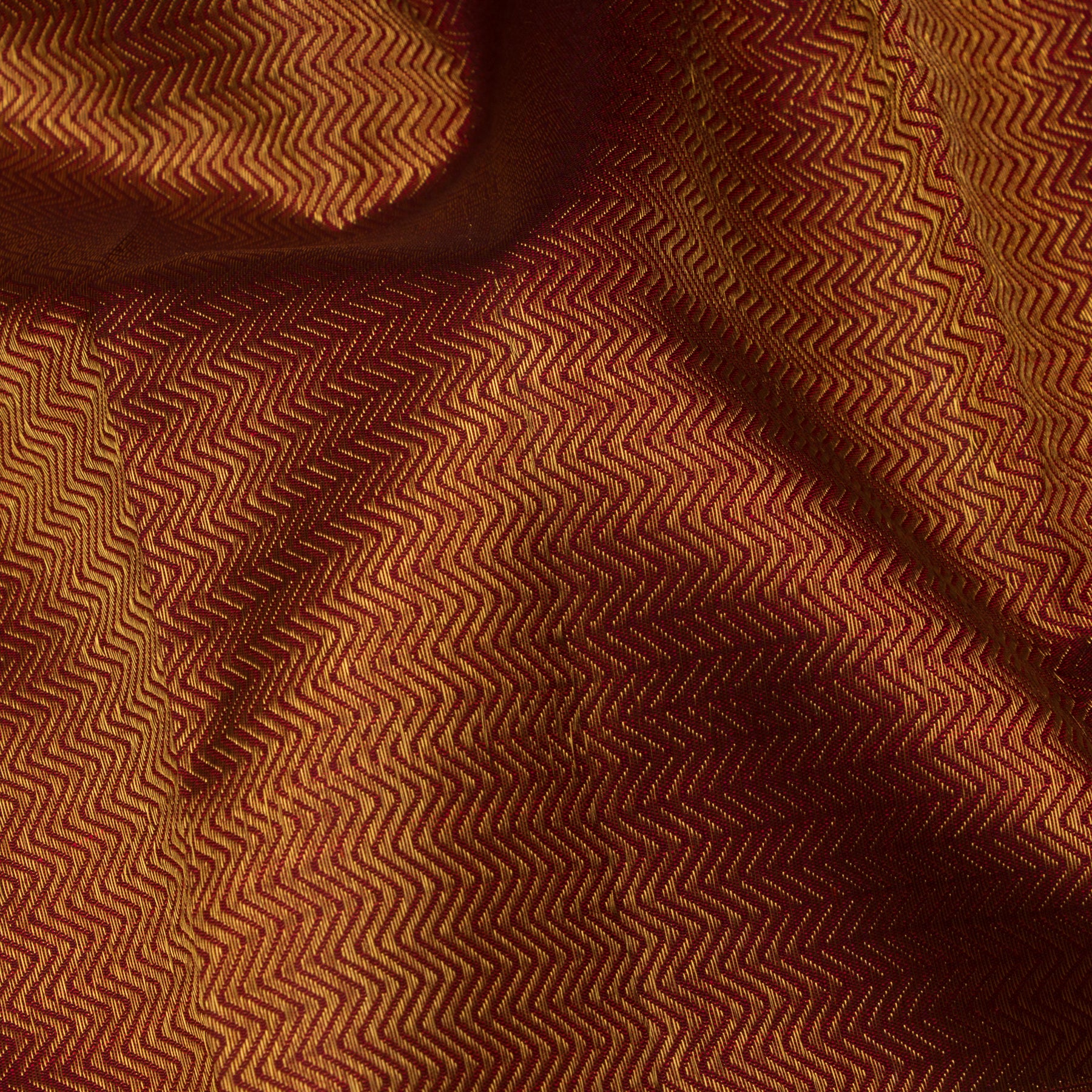 Kanakavalli Kanjivaram Silk Sari 25-110-HS001-02066 - Fabric View