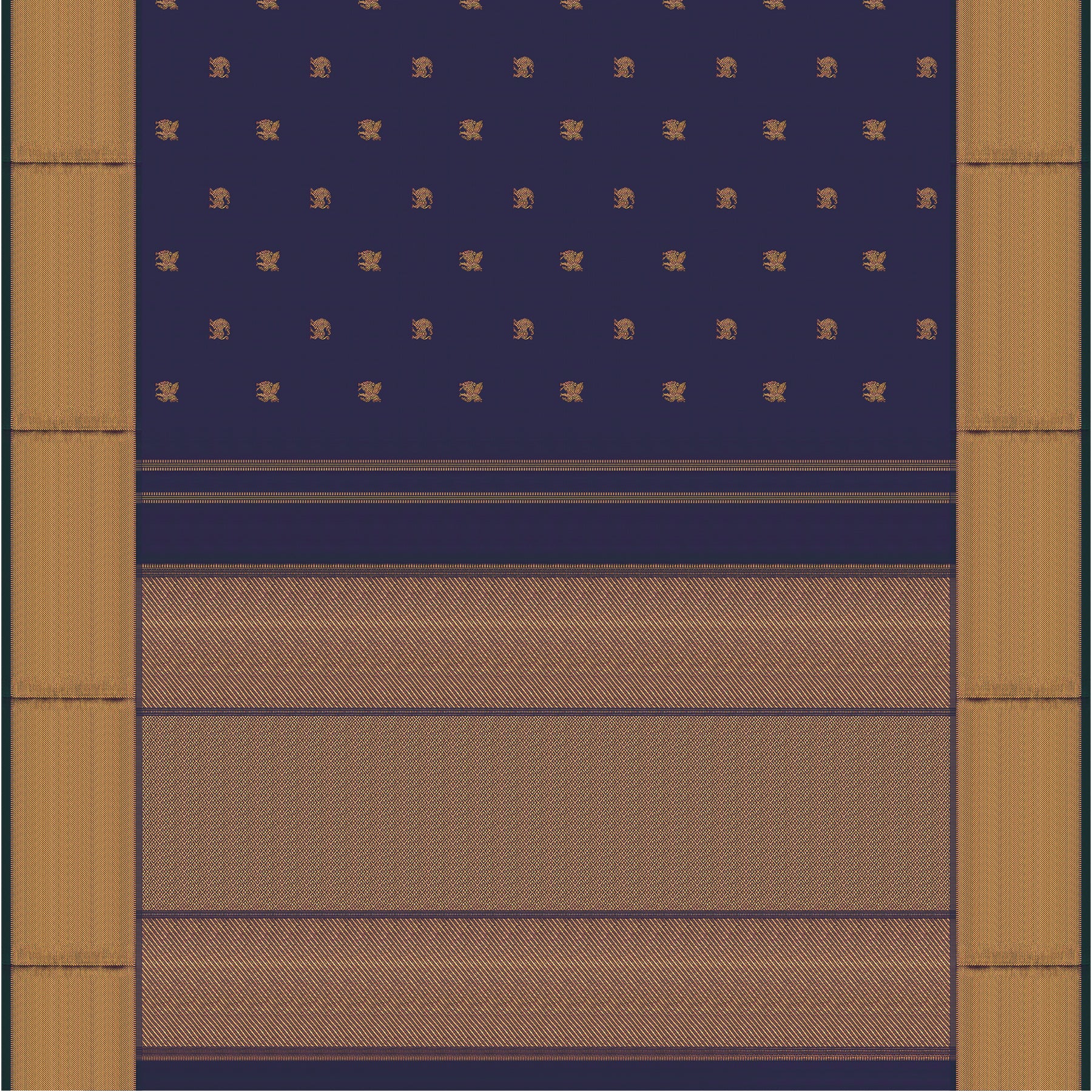 Kanakavalli Kanjivaram Silk Sari 25-110-HS001-02073 - Full View