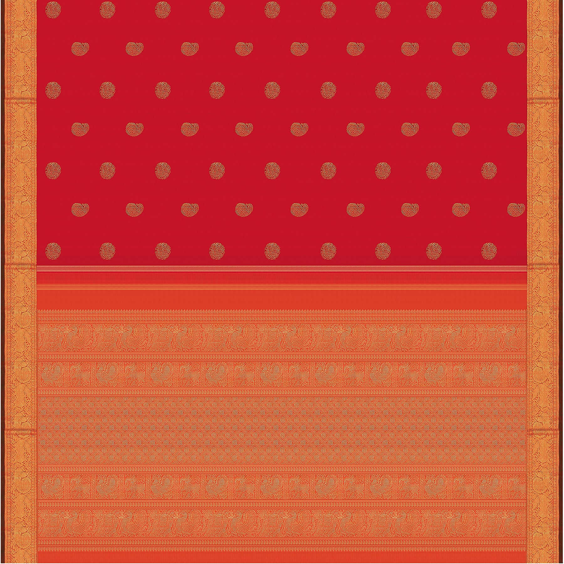 Kanakavalli Kanjivaram Silk Sari 25-110-HS001-02078 - Full View