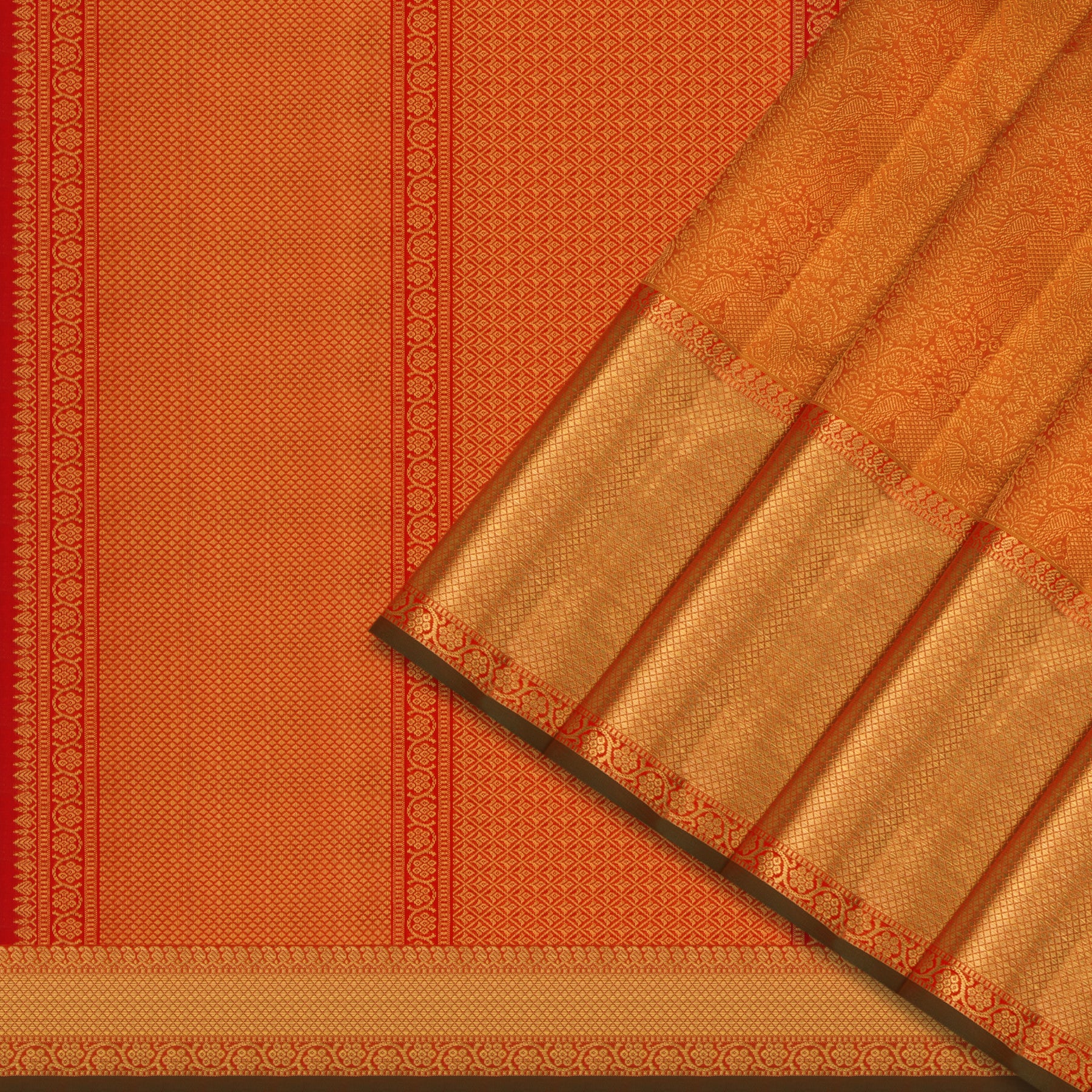 Kanakavalli Kanjivaram Silk Sari 25-110-HS001-02344 - Cover View