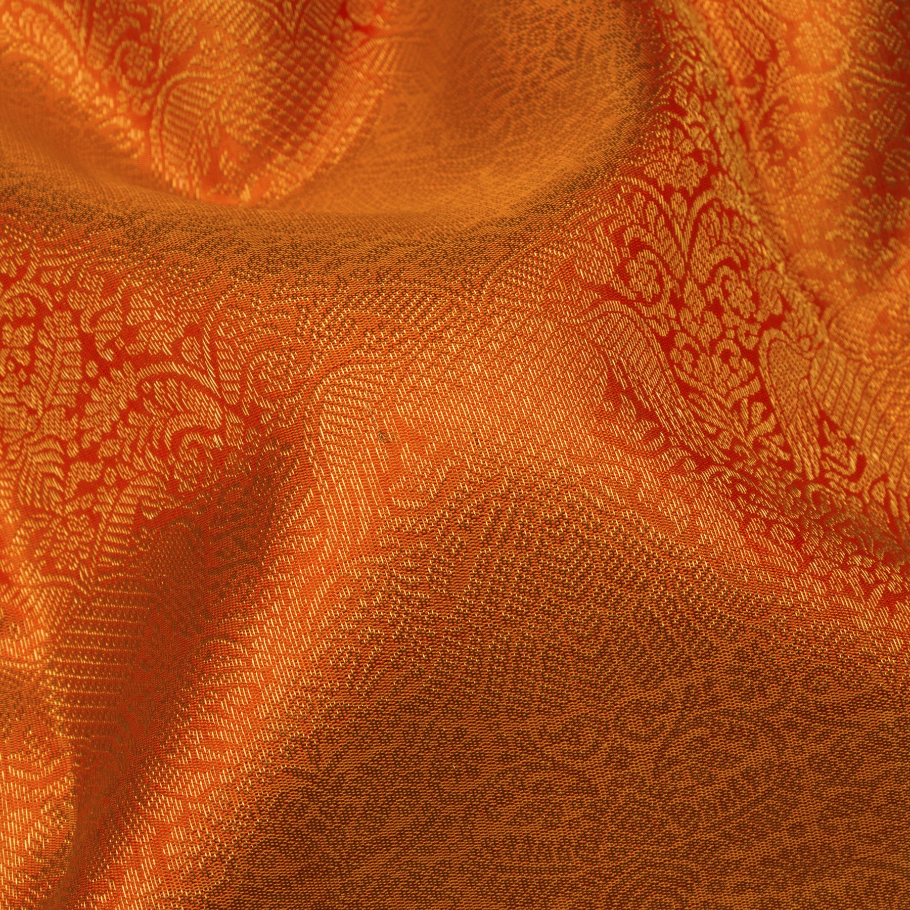 Kanakavalli Kanjivaram Silk Sari 25-110-HS001-02344 - Fabric View