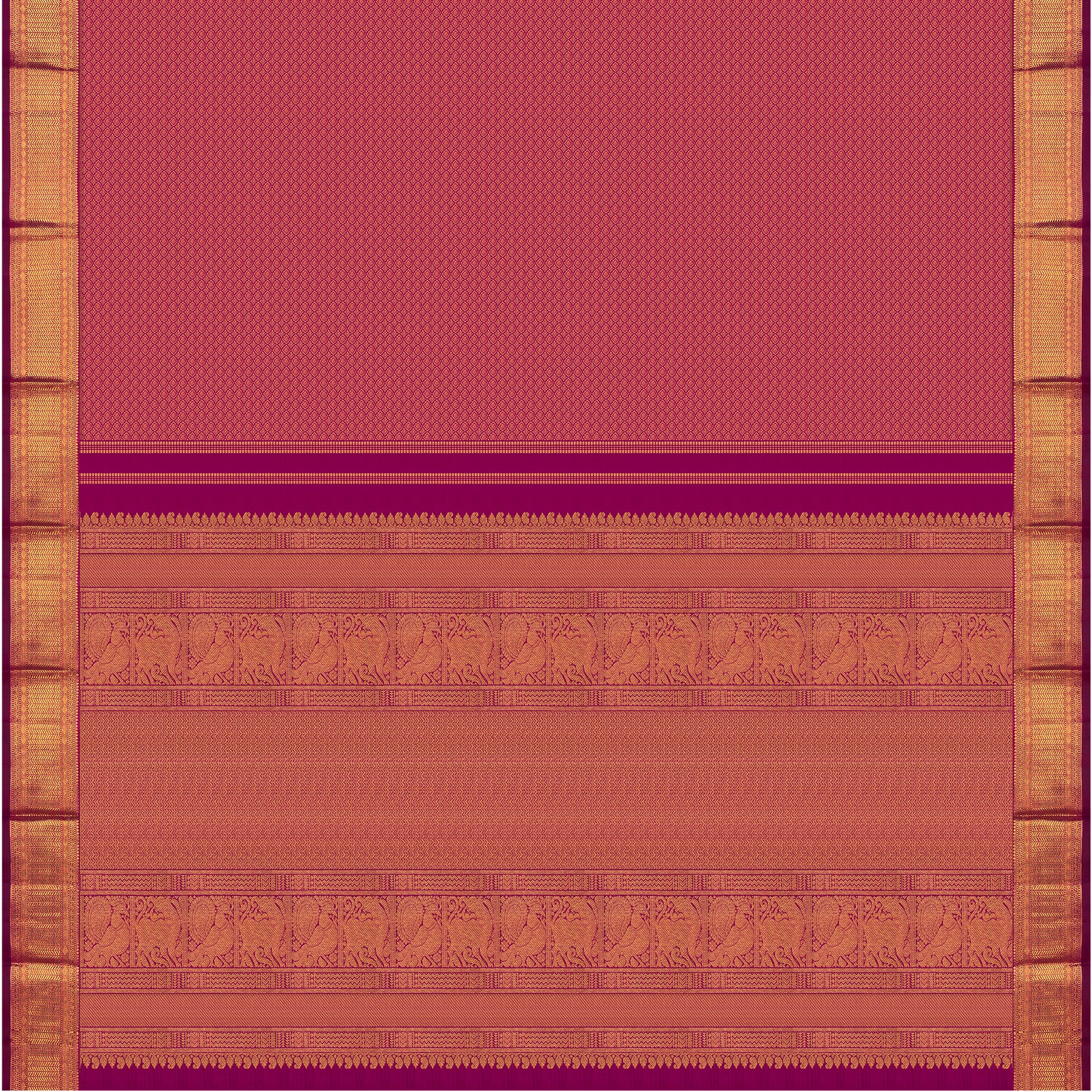 Kanakavalli Kanjivaram Silk Sari 25-110-HS001-02370 - Full View