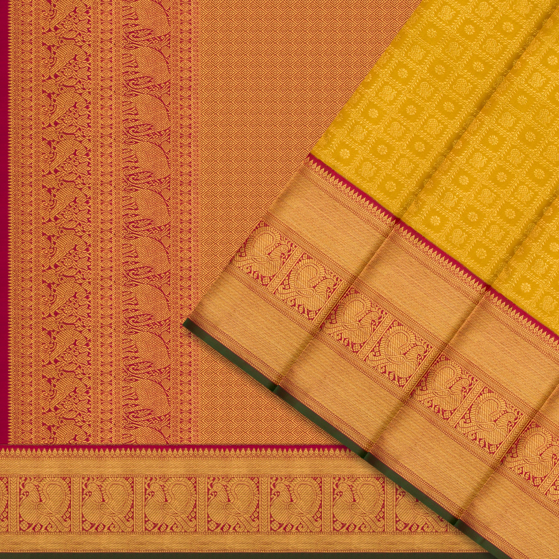 Kanakavalli Kanjivaram Silk Sari 25-110-HS001-02382 - Cover View