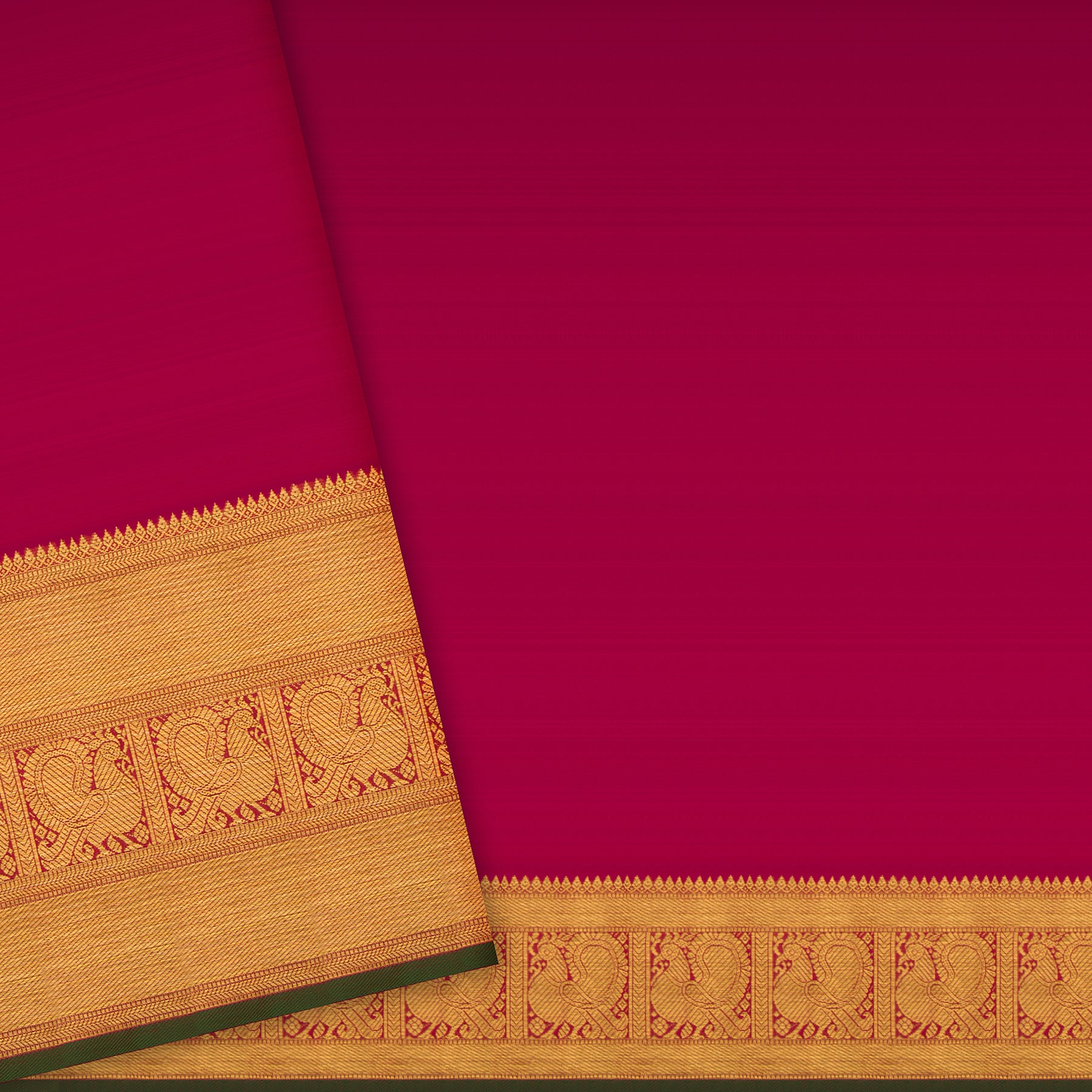 Kanakavalli Kanjivaram Silk Sari 25-110-HS001-02382 - Blouse View