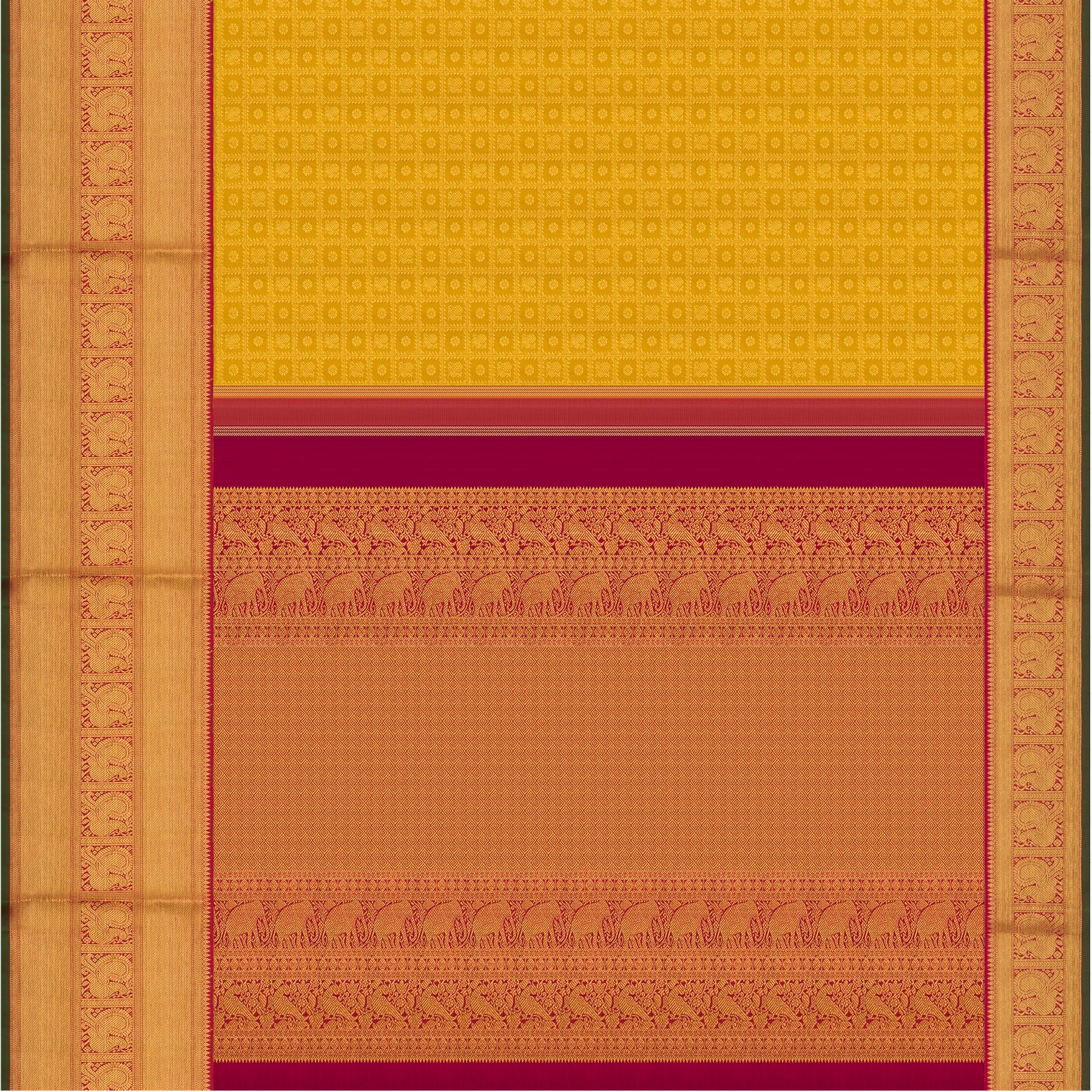 Kanakavalli Kanjivaram Silk Sari 25-110-HS001-02382 - Full View