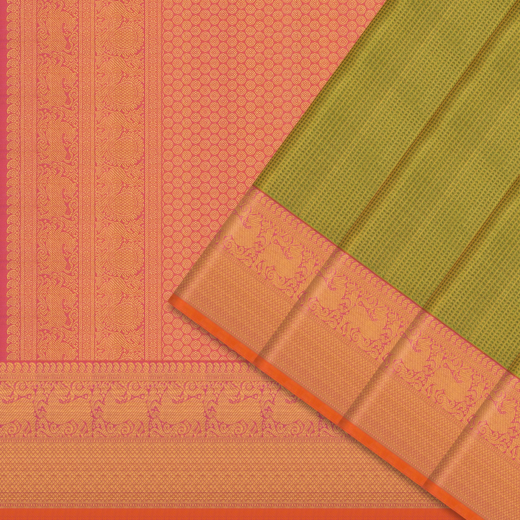 Kanakavalli Kanjivaram Silk Sari 25-110-HS001-02386 - Cover View
