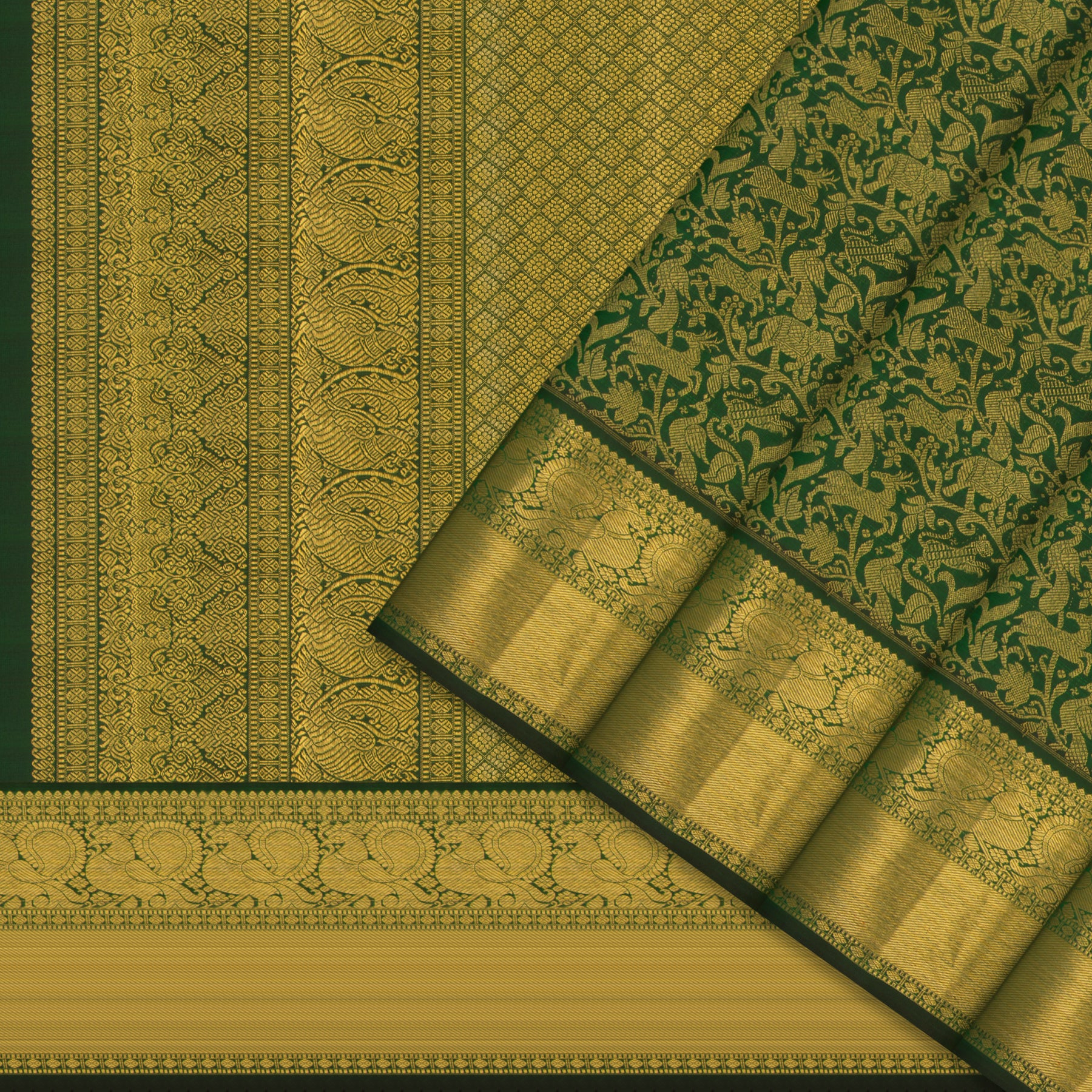 Kanakavalli Kanjivaram Silk Sari 25-110-HS001-02393 - Cover View